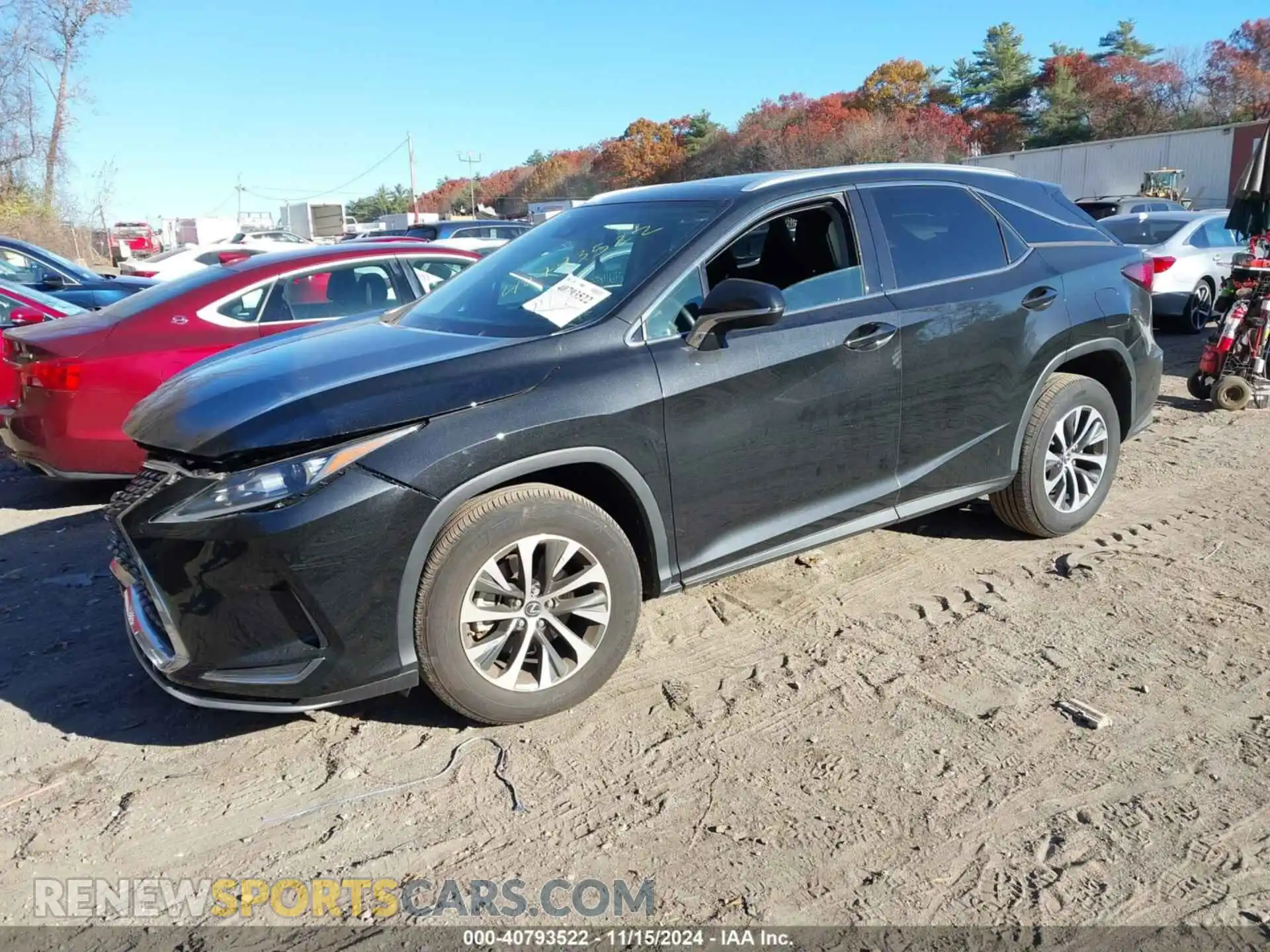 2 Photograph of a damaged car 2T2HZMDA2MC279638 LEXUS RX 350 2021