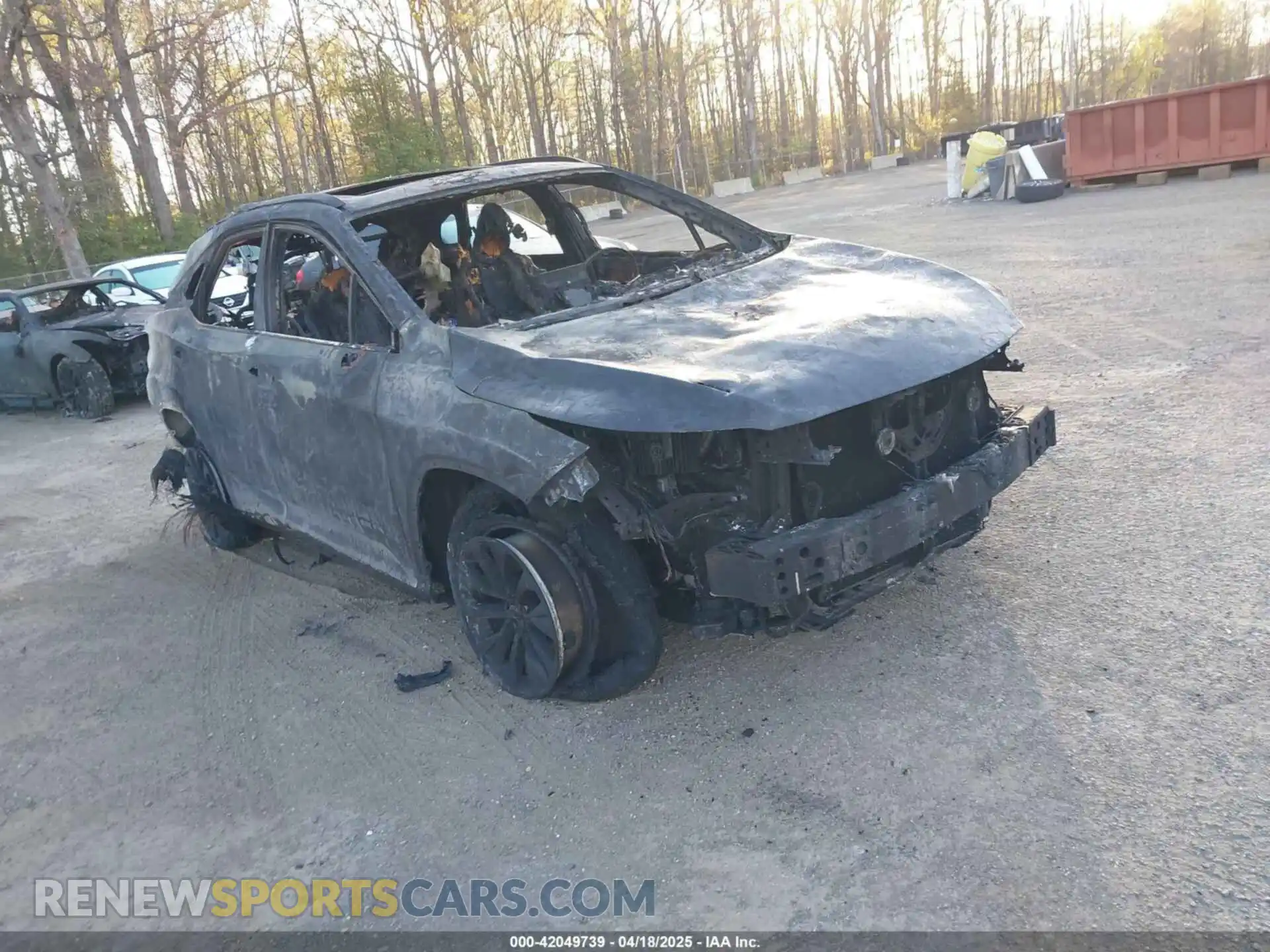 1 Photograph of a damaged car 2T2HZMDA2MC287318 LEXUS RX 350 2021