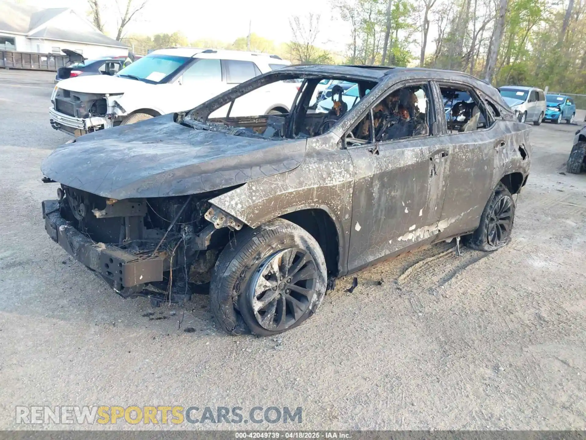 2 Photograph of a damaged car 2T2HZMDA2MC287318 LEXUS RX 350 2021