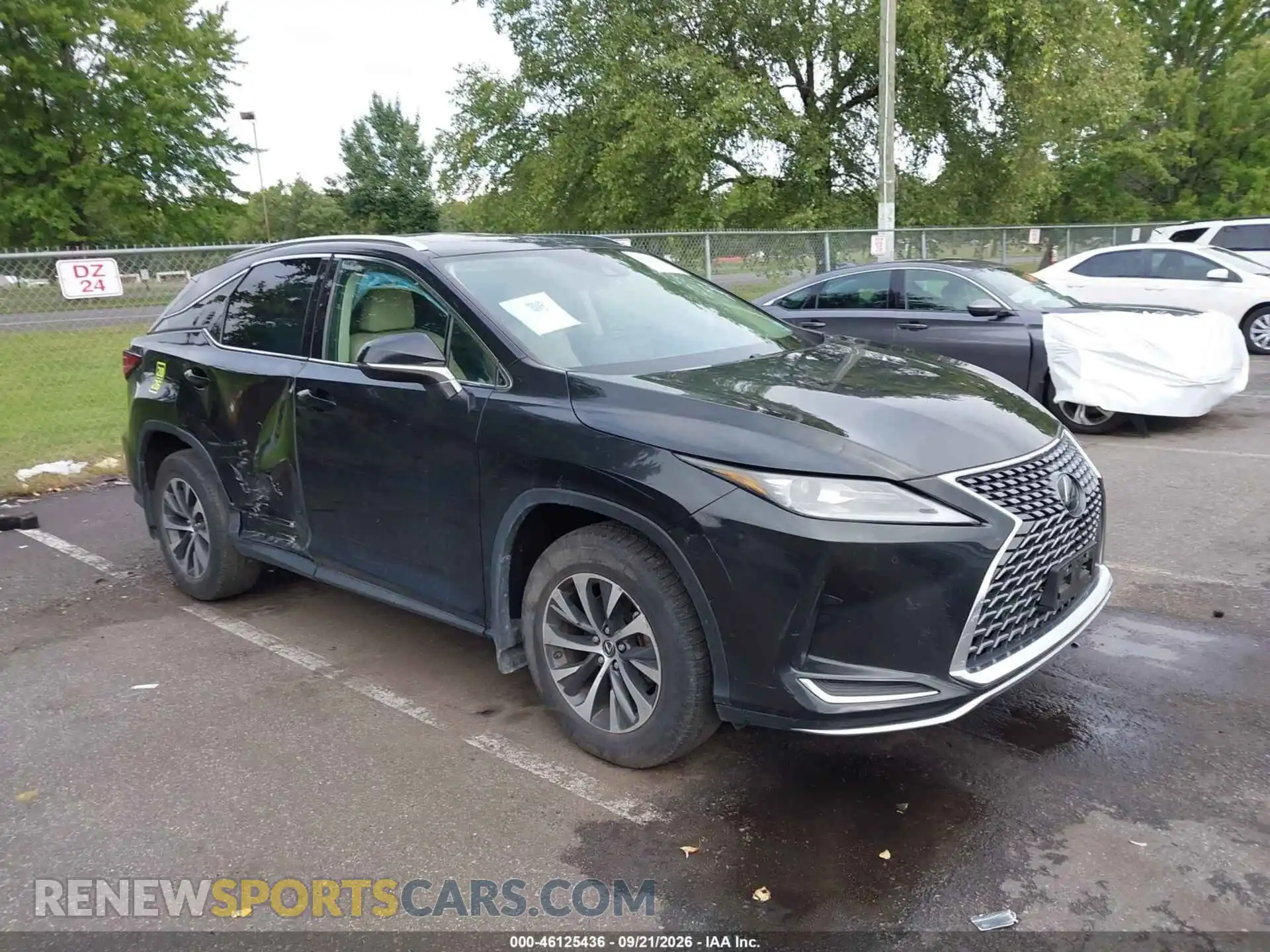 1 Photograph of a damaged car 2T2HZMDA3MC267997 LEXUS RX 350 2021