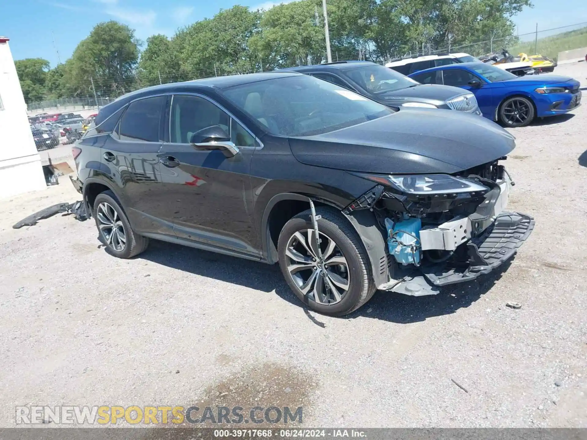 1 Photograph of a damaged car 2T2HZMDA4MC276966 LEXUS RX 350 2021