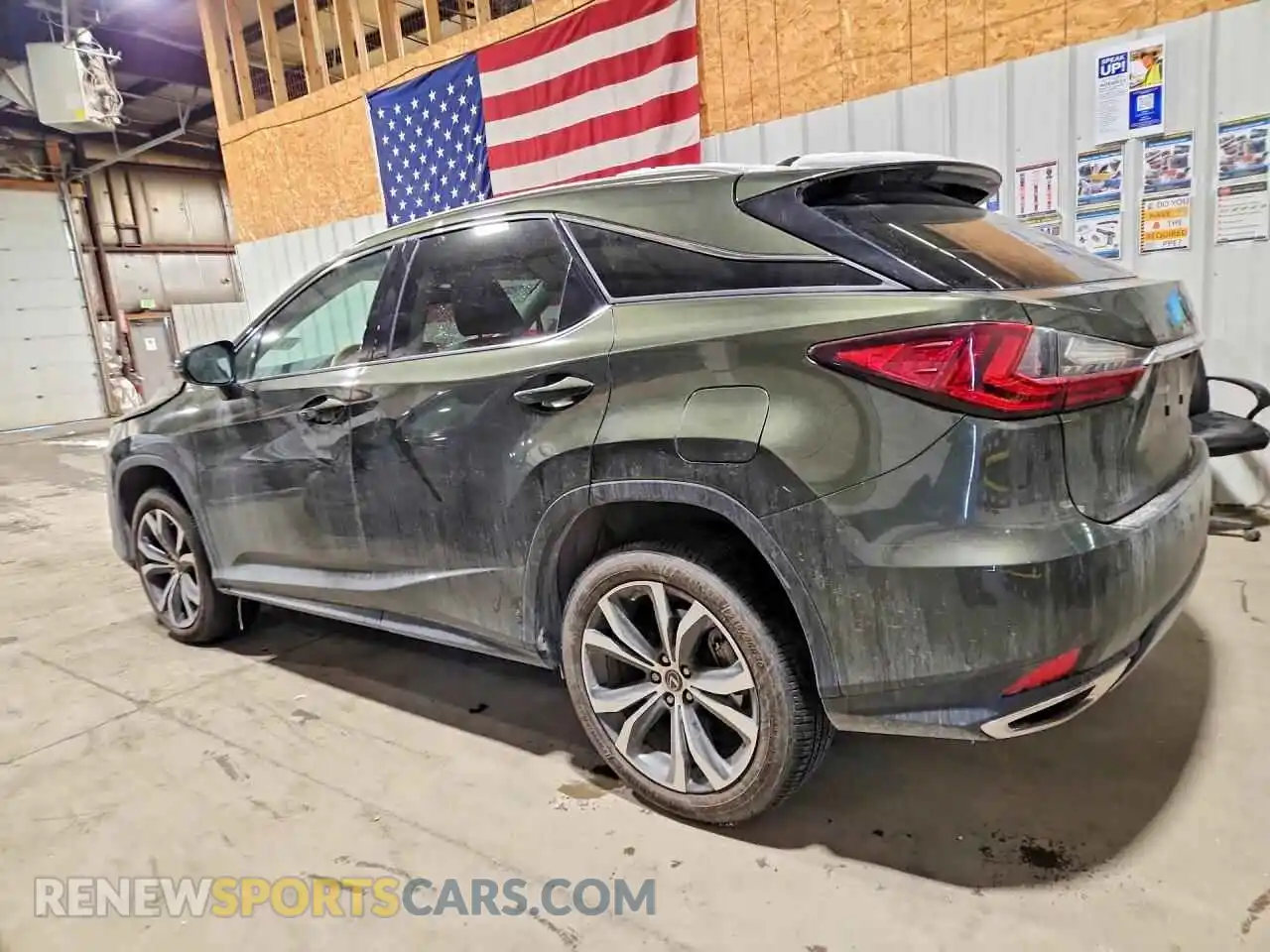 2 Photograph of a damaged car 2T2HZMDA4MC285134 LEXUS RX 350 2021