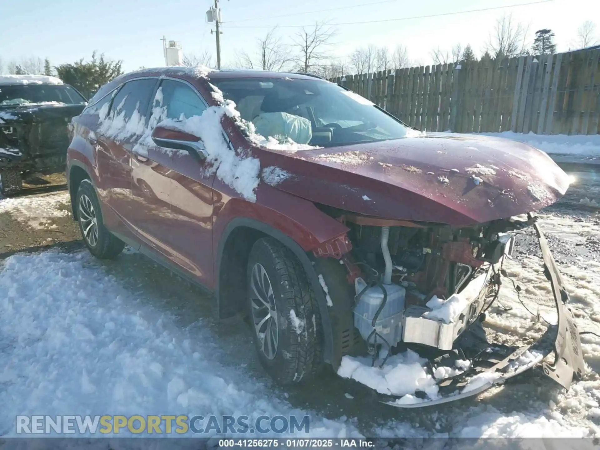 1 Photograph of a damaged car 2T2HZMDA6MC276211 LEXUS RX 350 2021