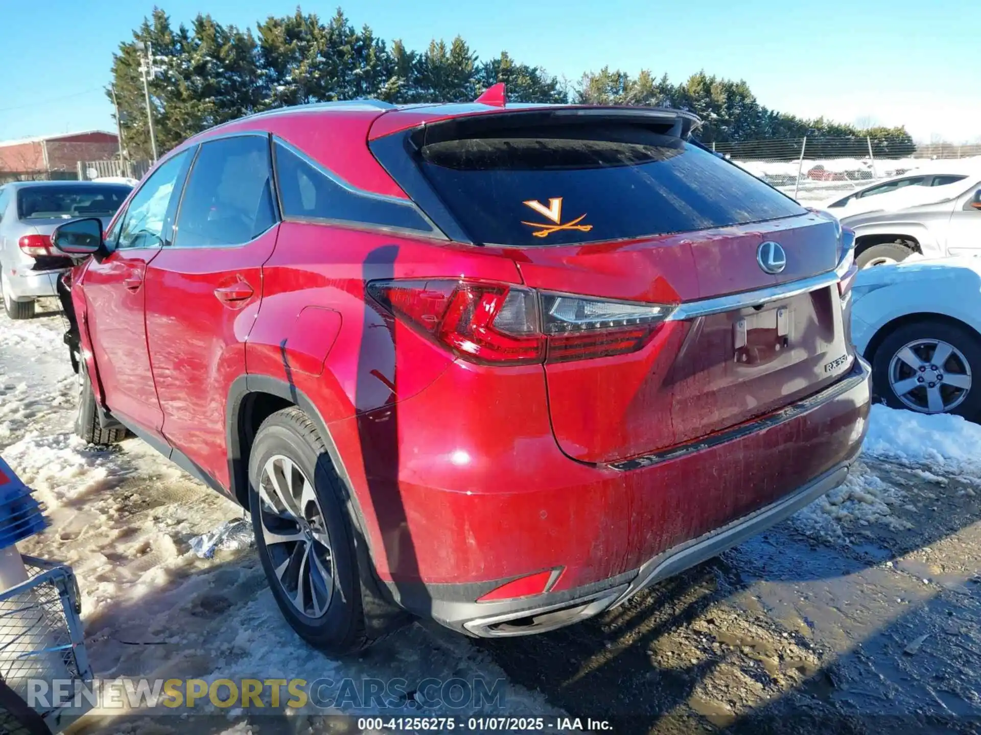 3 Photograph of a damaged car 2T2HZMDA6MC276211 LEXUS RX 350 2021