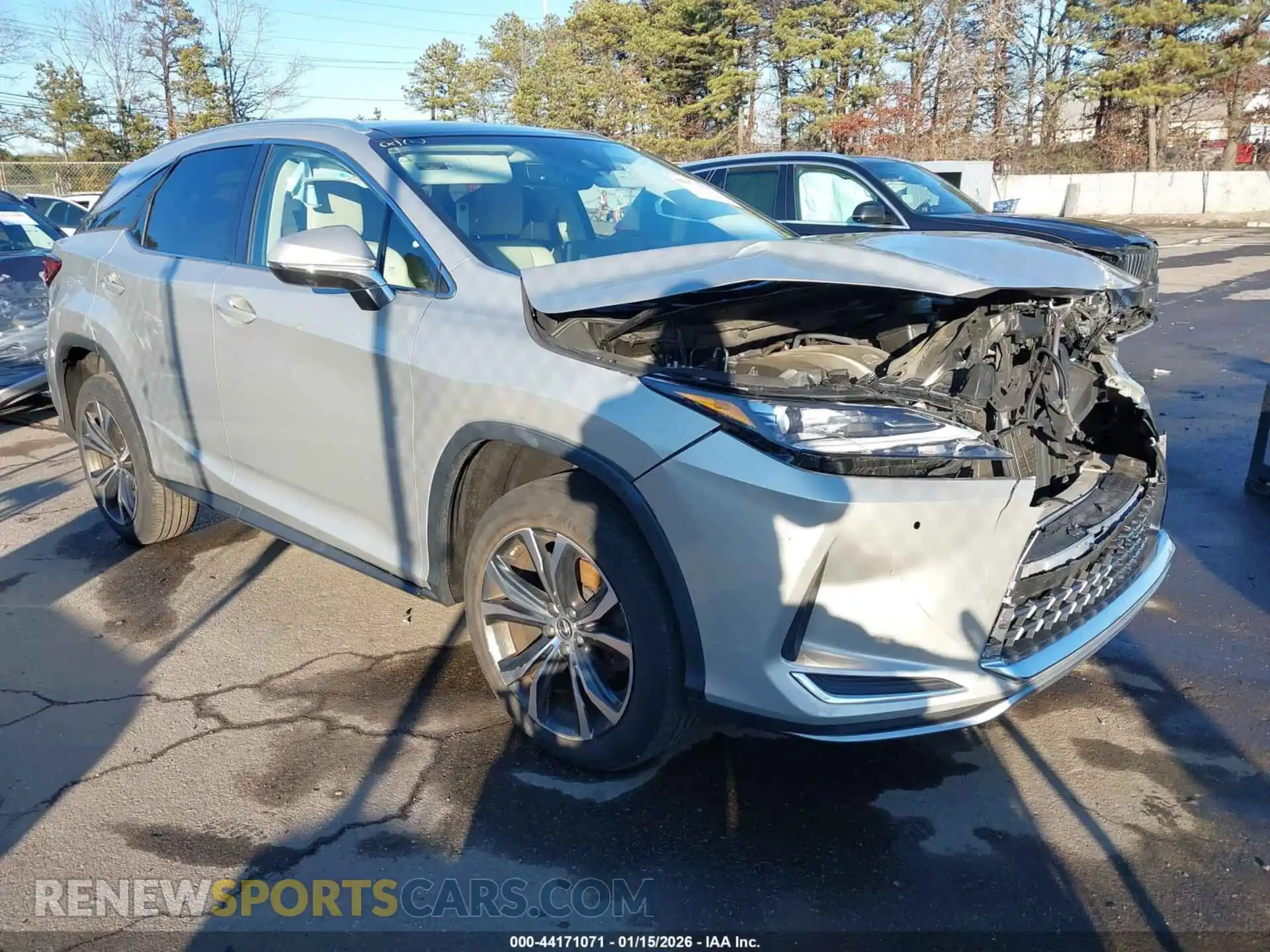 1 Photograph of a damaged car 2T2HZMDA6MC292666 LEXUS RX 350 2021