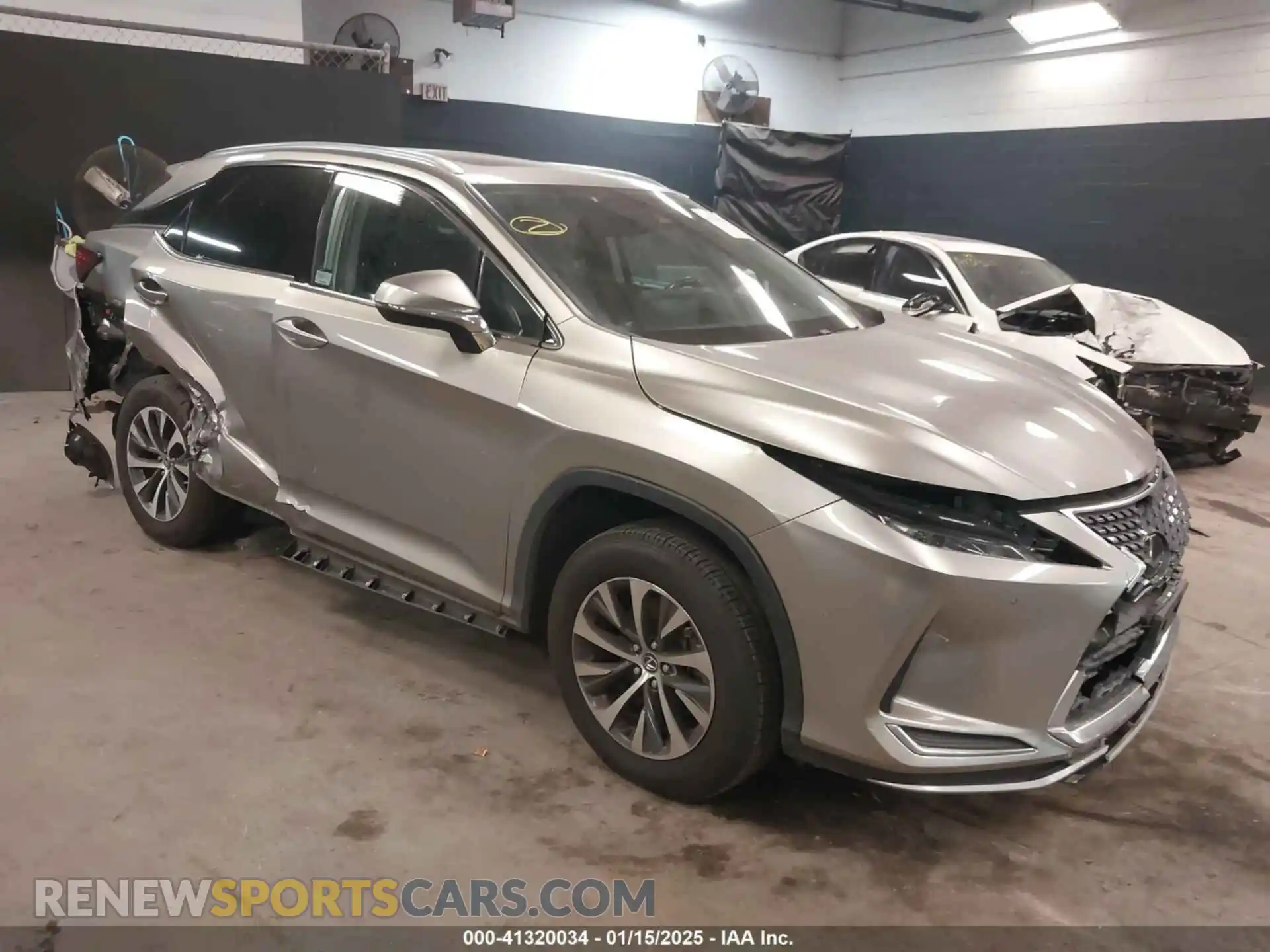 1 Photograph of a damaged car 2T2HZMDA7MC292353 LEXUS RX 350 2021