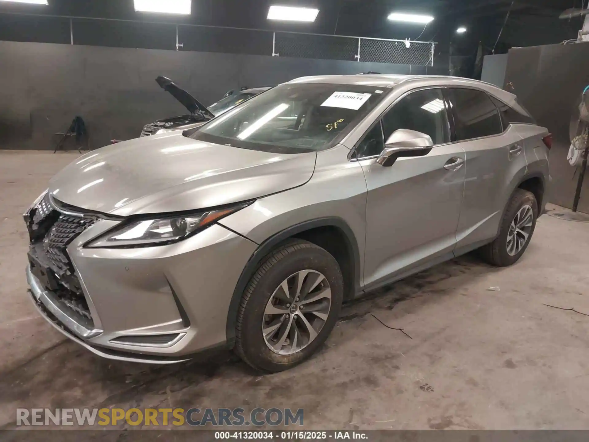 2 Photograph of a damaged car 2T2HZMDA7MC292353 LEXUS RX 350 2021