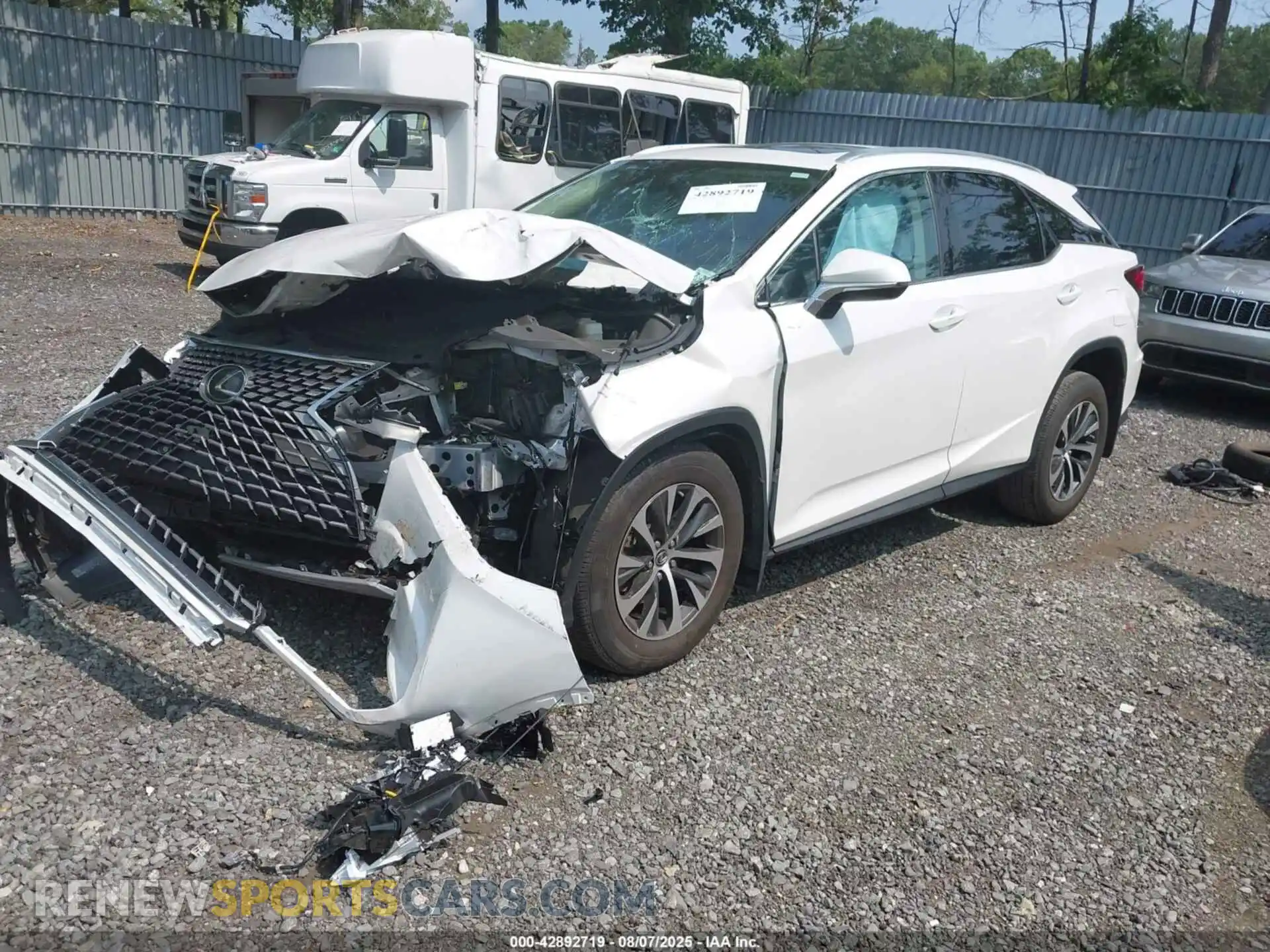 2 Photograph of a damaged car 2T2HZMDA7MC305327 LEXUS RX 350 2021