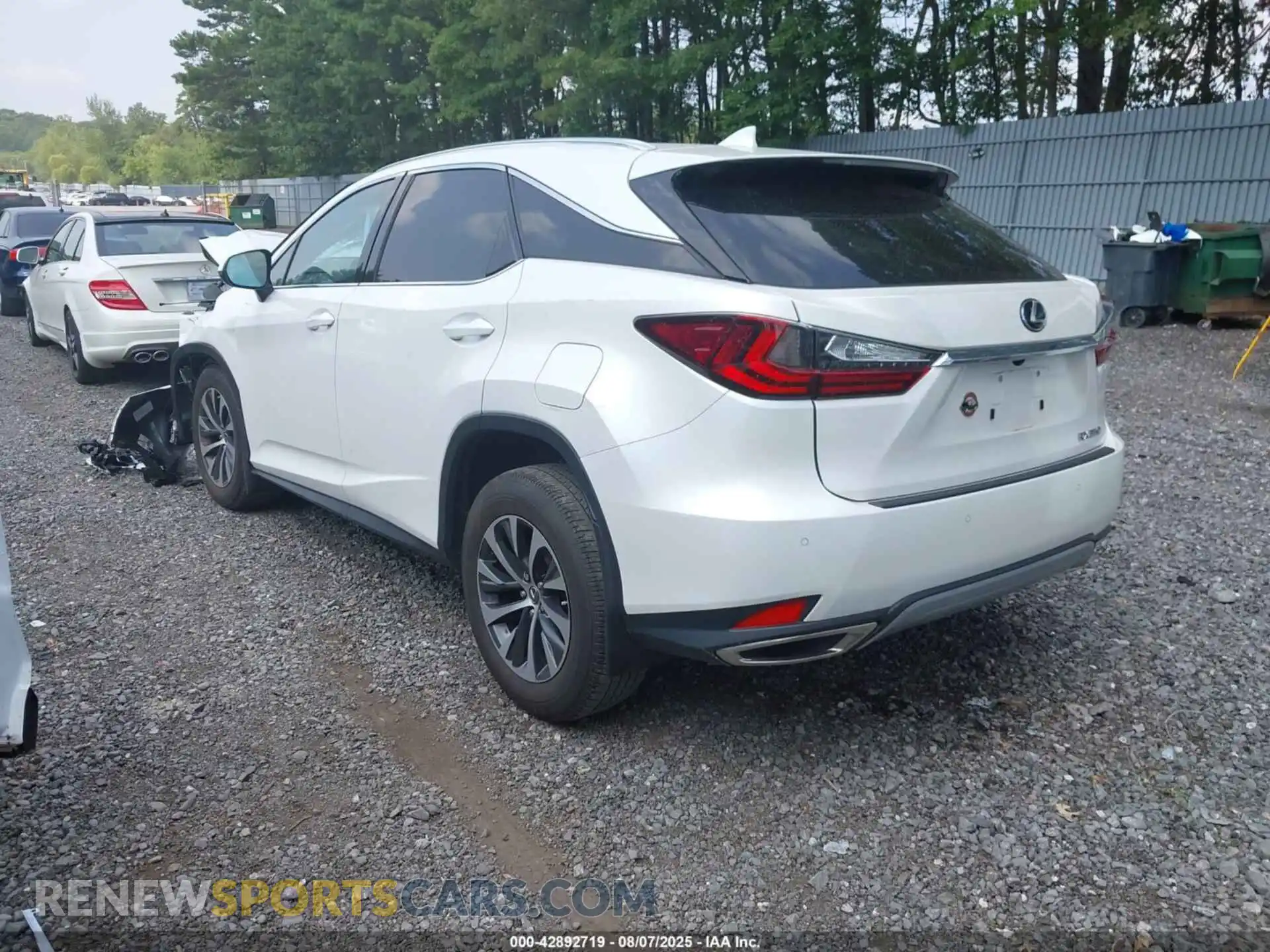 3 Photograph of a damaged car 2T2HZMDA7MC305327 LEXUS RX 350 2021