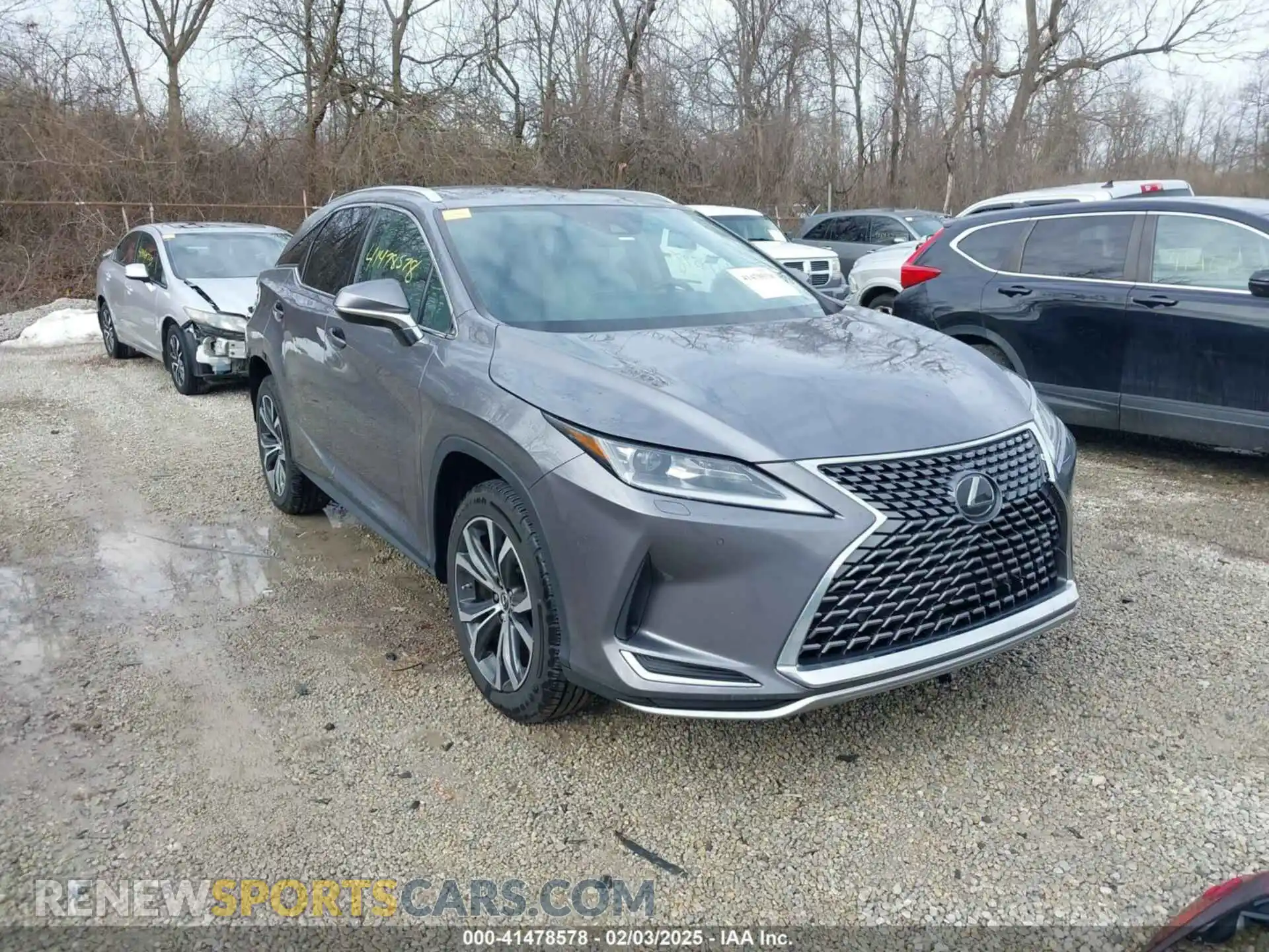 1 Фотография поврежденного автомобиля 2T2HZMDA8MC305174 LEXUS RX 350 2021