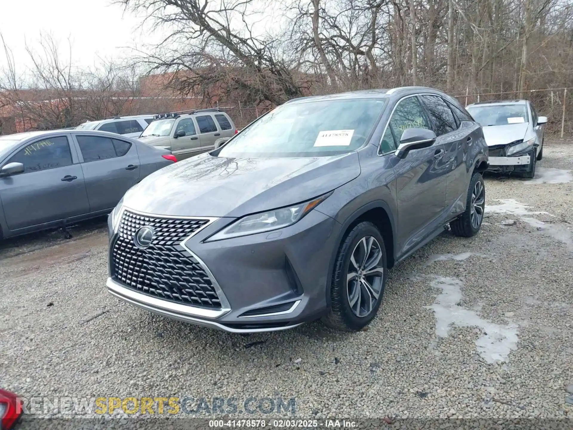 2 Фотография поврежденного автомобиля 2T2HZMDA8MC305174 LEXUS RX 350 2021
