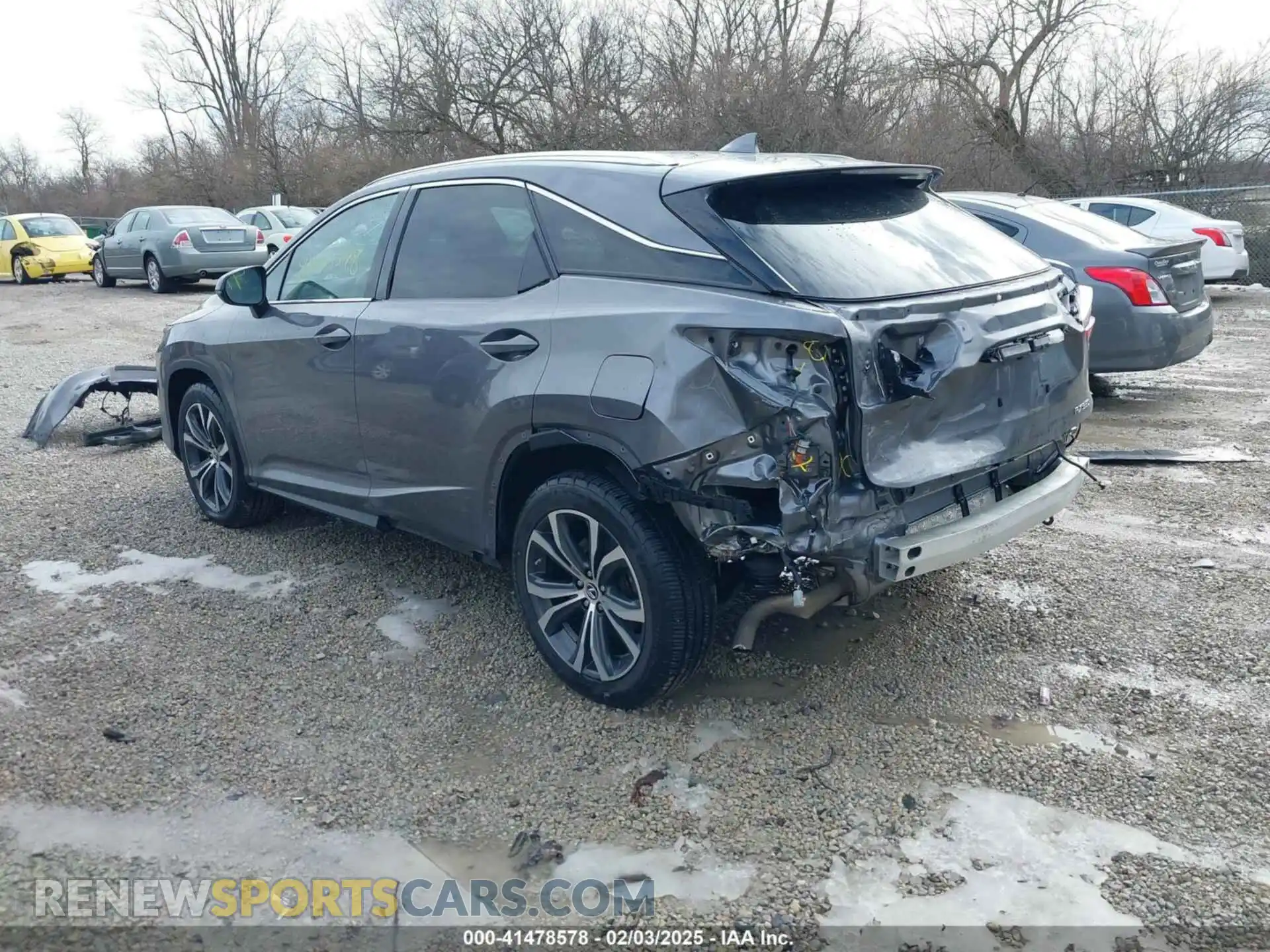 3 Фотография поврежденного автомобиля 2T2HZMDA8MC305174 LEXUS RX 350 2021