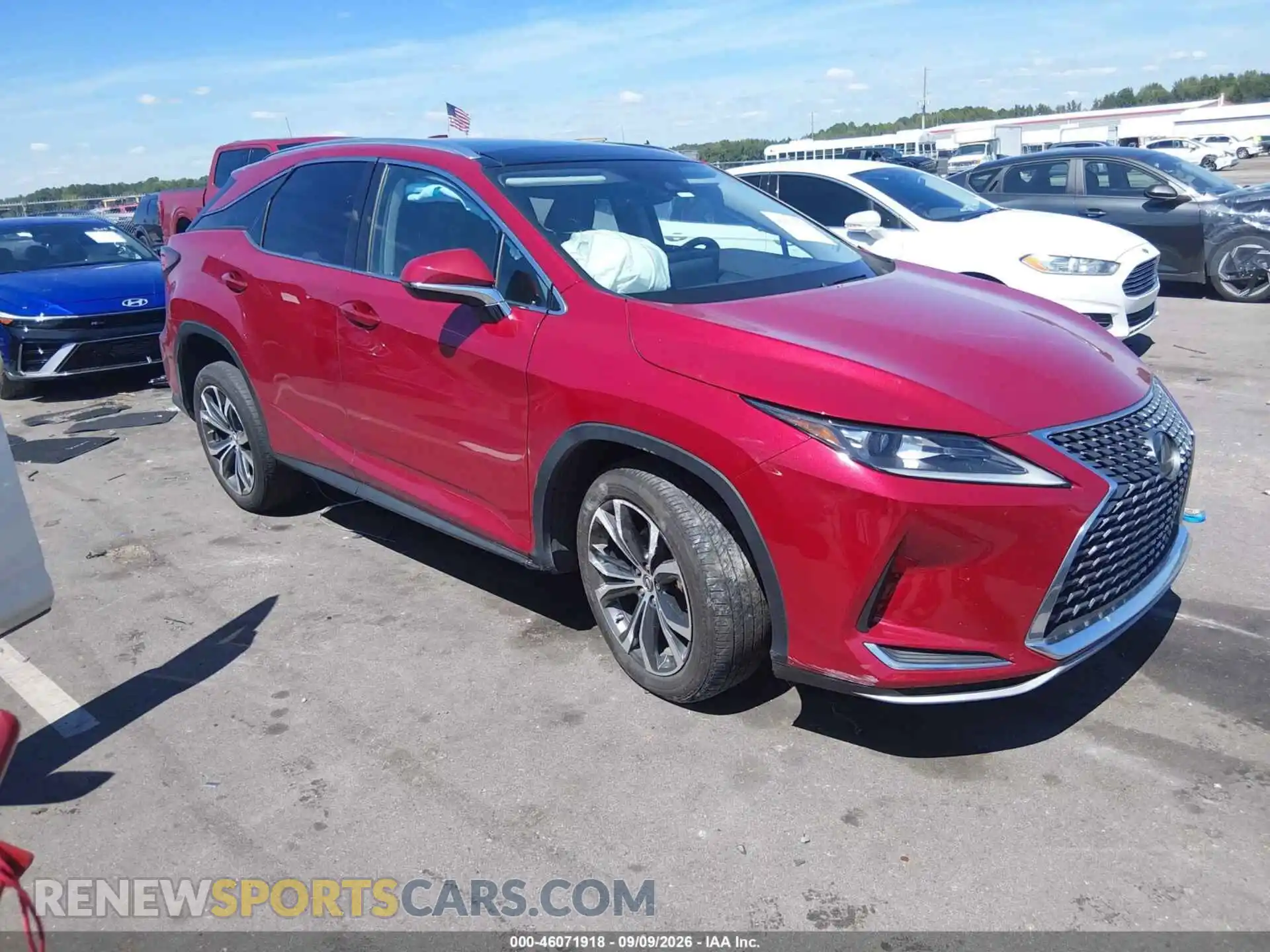 1 Фотография поврежденного автомобиля 2T2HZMDA9MC285064 LEXUS RX 350 2021