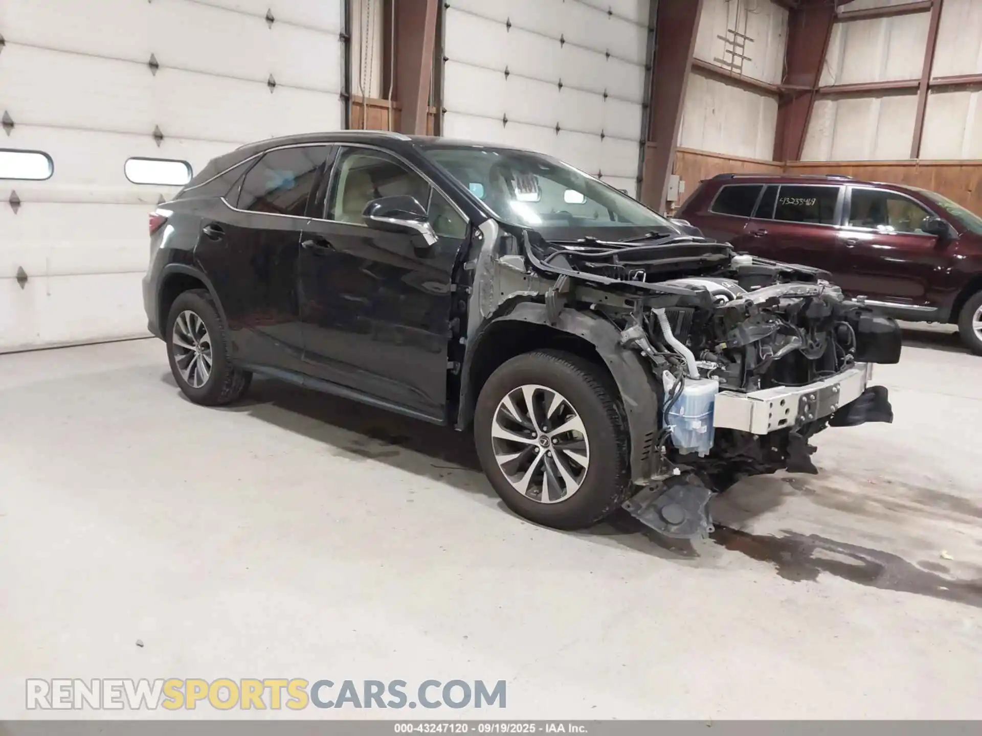 1 Photograph of a damaged car 2T2HZMDAXMC260139 LEXUS RX 350 2021