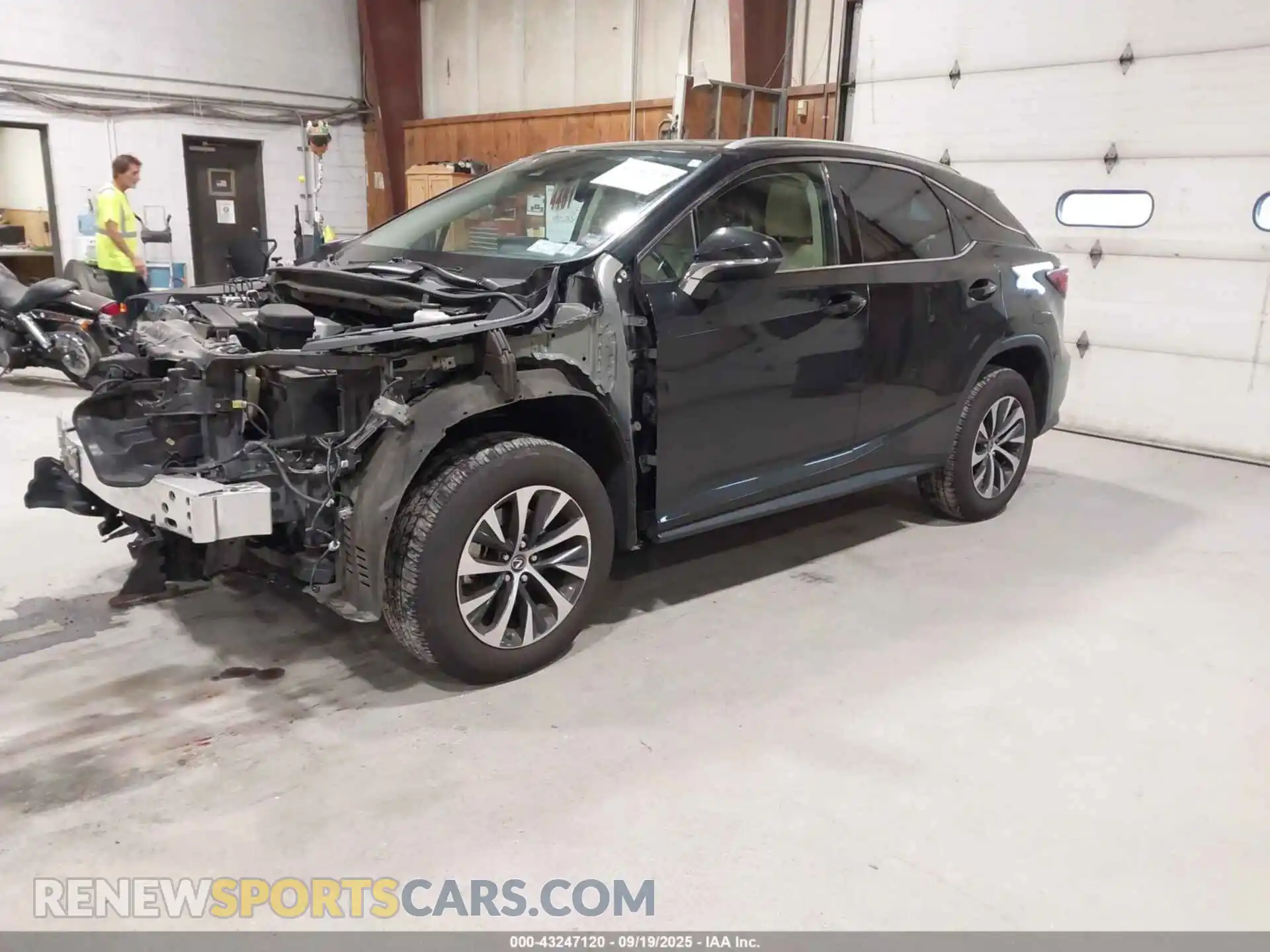 2 Photograph of a damaged car 2T2HZMDAXMC260139 LEXUS RX 350 2021