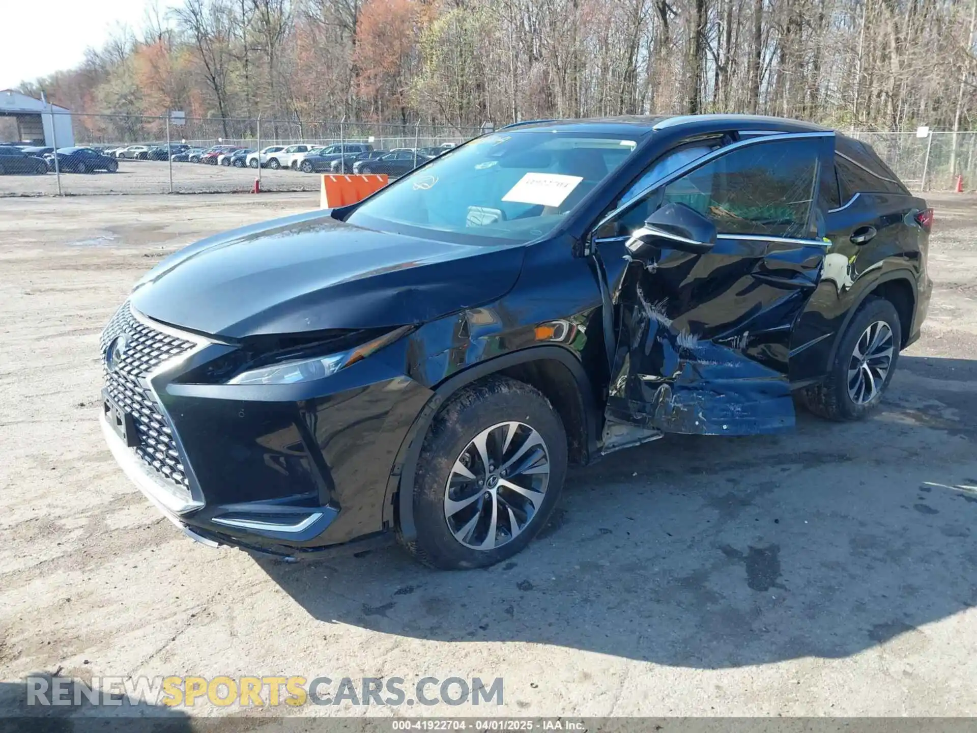 2 Photograph of a damaged car 2T2HZMDAXMC291035 LEXUS RX 350 2021