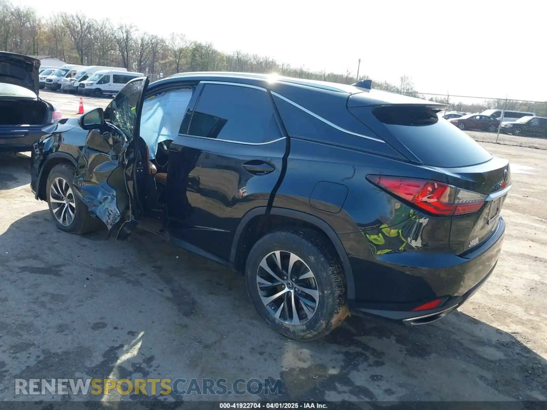 3 Photograph of a damaged car 2T2HZMDAXMC291035 LEXUS RX 350 2021