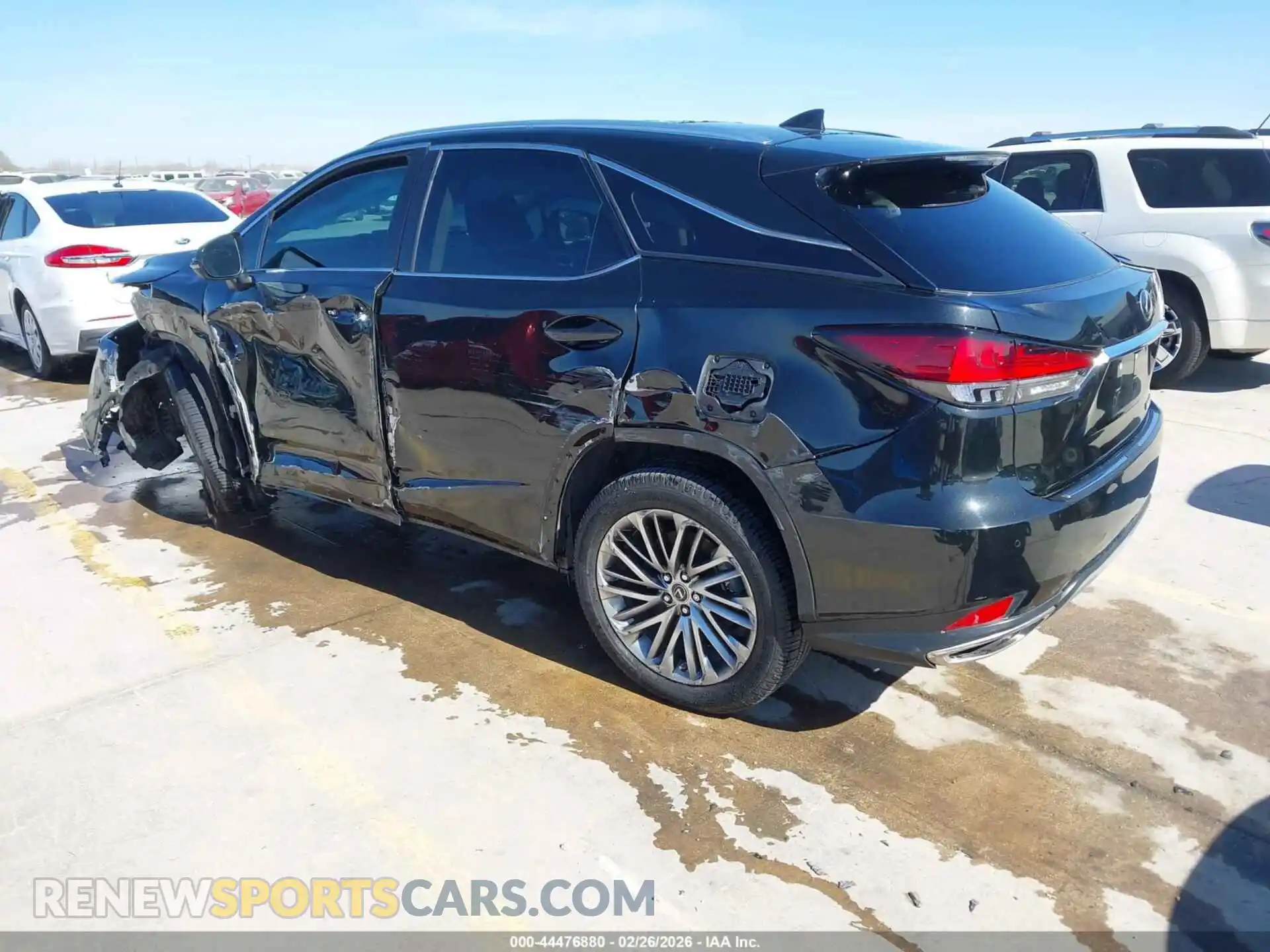 3 Photograph of a damaged car 2T2JZMAA3MC214433 LEXUS RX 350 2021