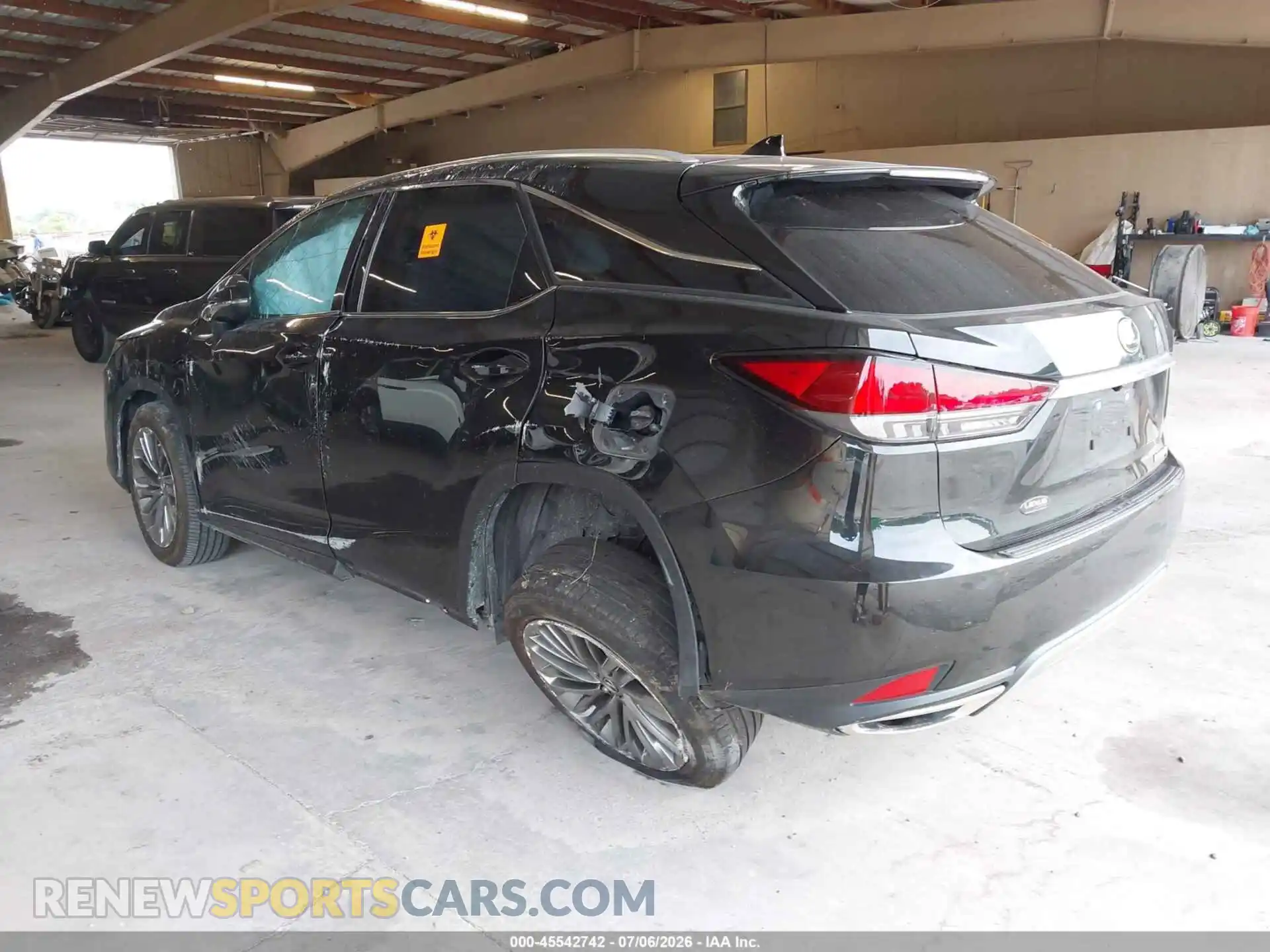 3 Photograph of a damaged car 2T2JZMDA6MC261872 LEXUS RX 350 2021