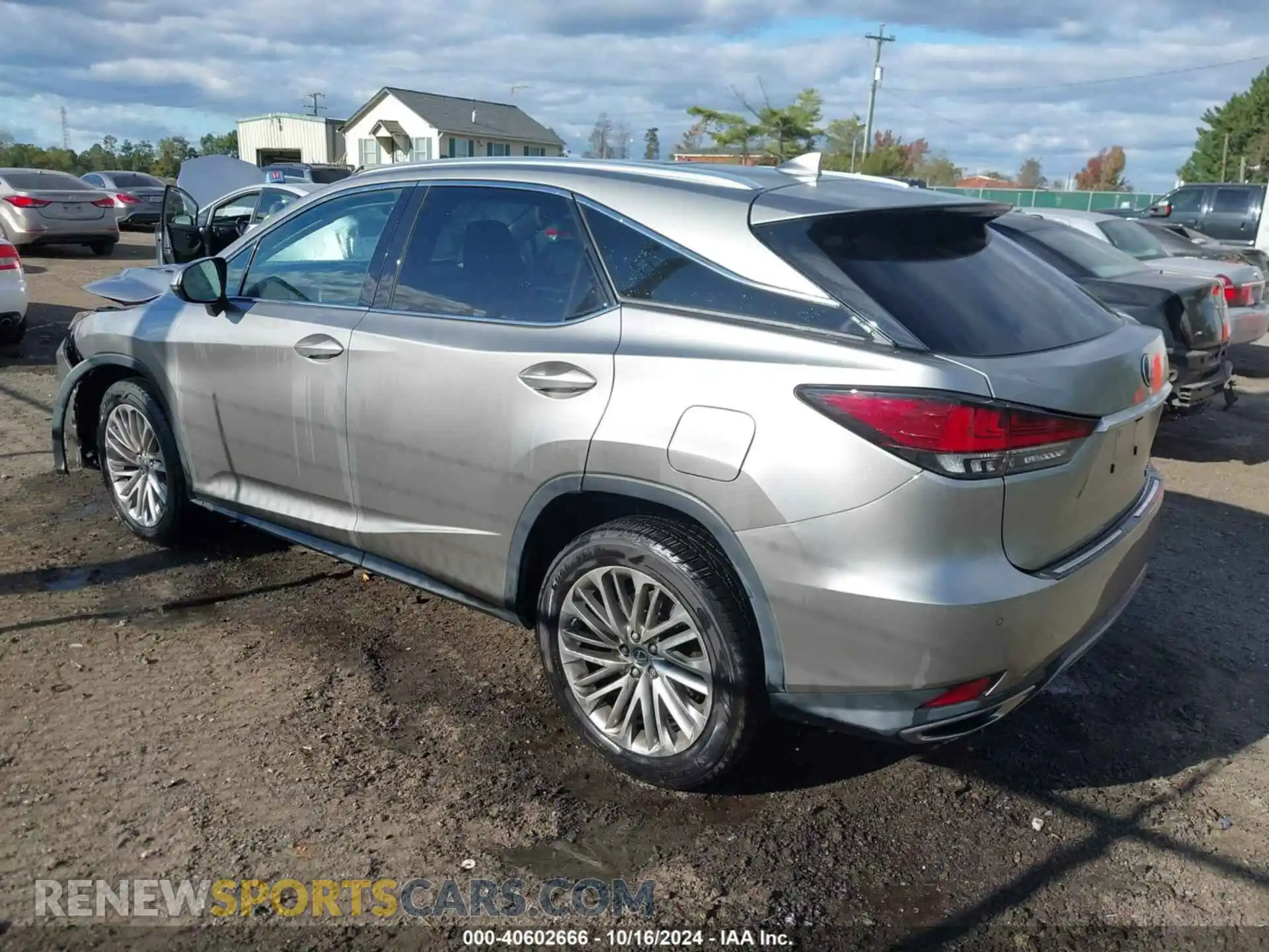 3 Photograph of a damaged car 2T2JZMDA7MC296002 LEXUS RX 350 2021