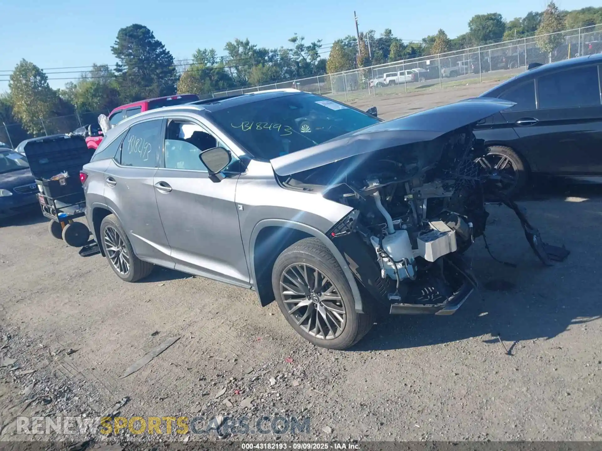 1 Photograph of a damaged car 2T2SZMDA1MC291463 LEXUS RX 350 2021