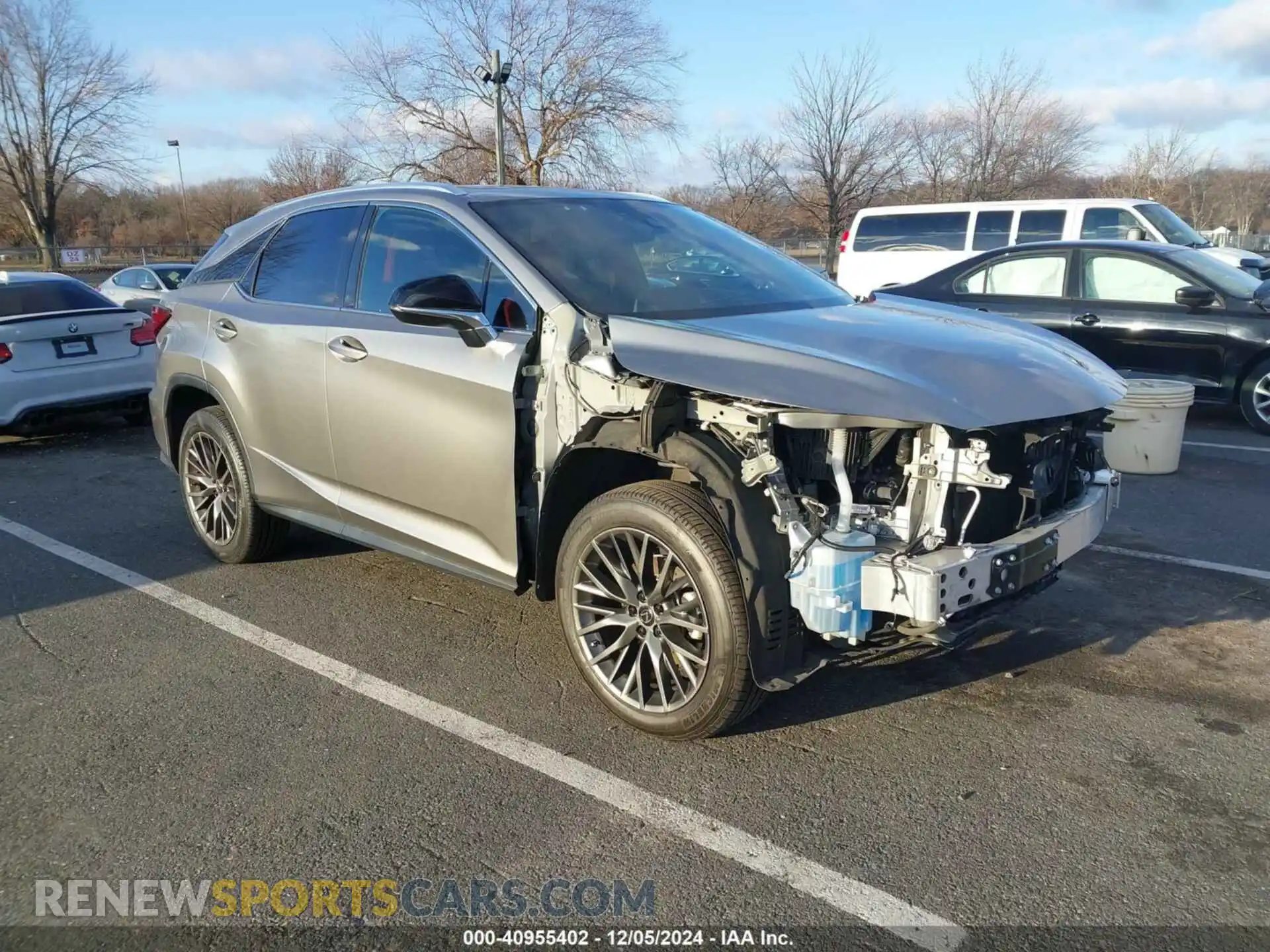1 Photograph of a damaged car 2T2SZMDA6MC307463 LEXUS RX 350 2021
