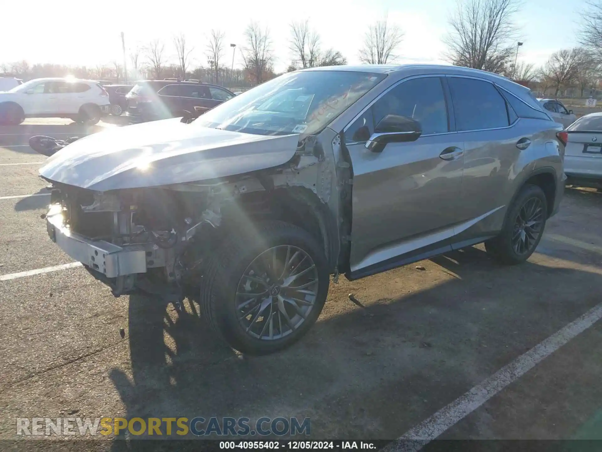2 Photograph of a damaged car 2T2SZMDA6MC307463 LEXUS RX 350 2021