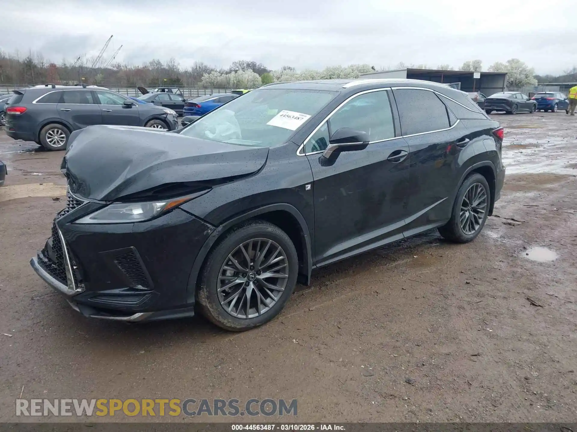 2 Фотография поврежденного автомобиля 2T2YZMDA2MC279252 LEXUS RX 350 2021