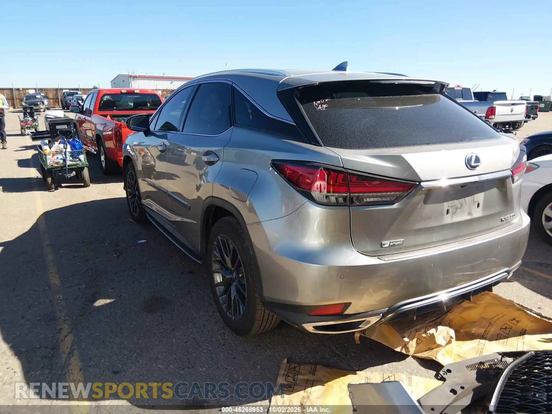 3 Photograph of a damaged car 2T2YZMDA4MC284498 LEXUS RX 350 2021