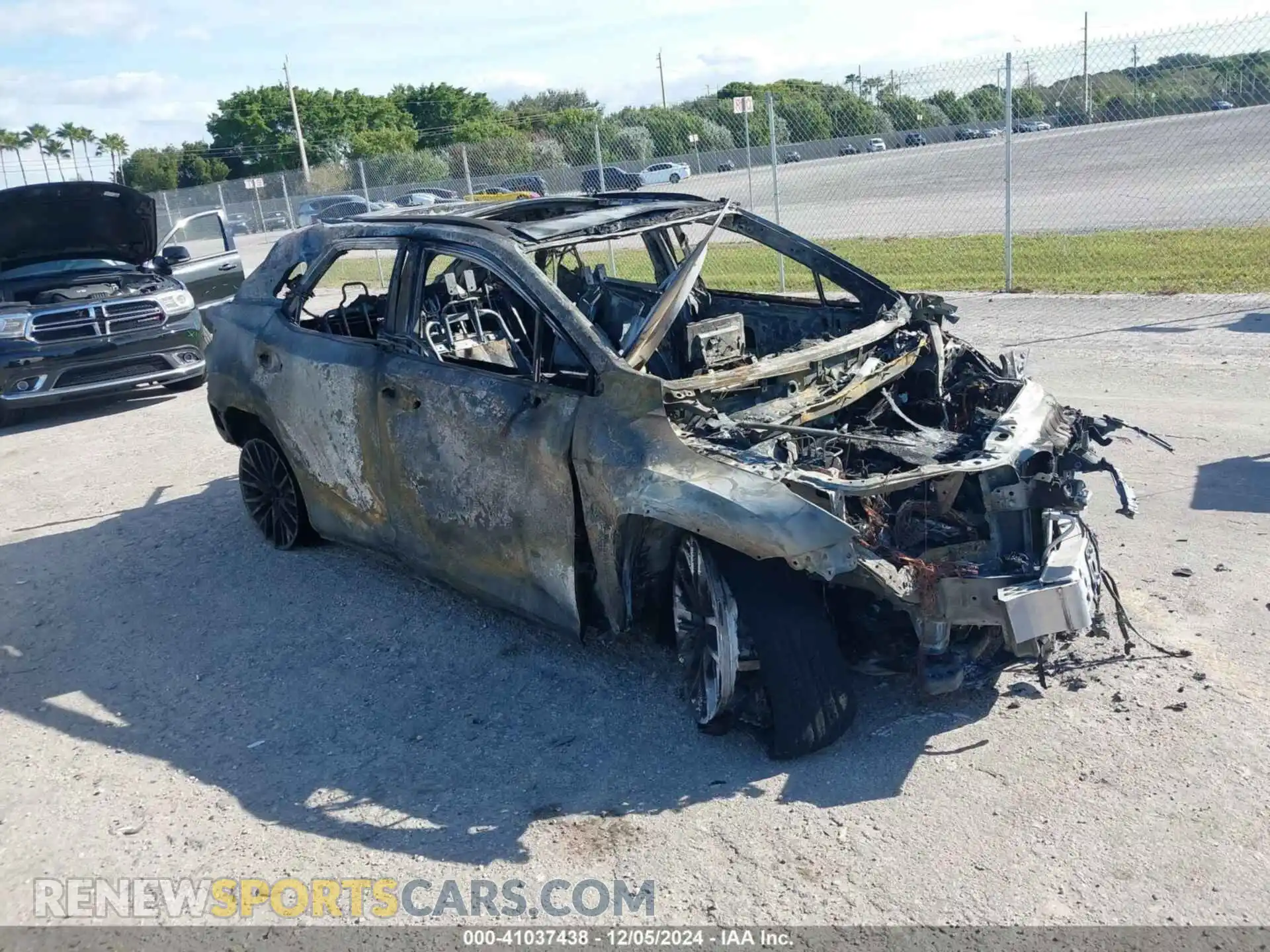 1 Photograph of a damaged car 2T2YZMDA5MC288530 LEXUS RX 350 2021