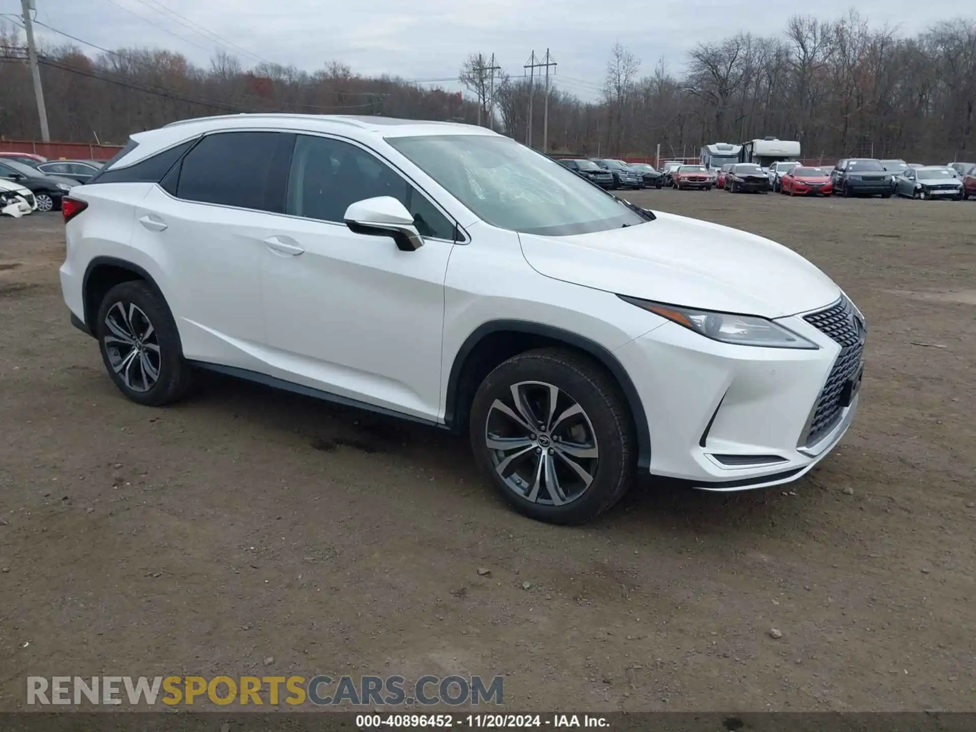 1 fotografías del automóvil dañado JTJHZMDA5M2052749 LEXUS RX 350 2021