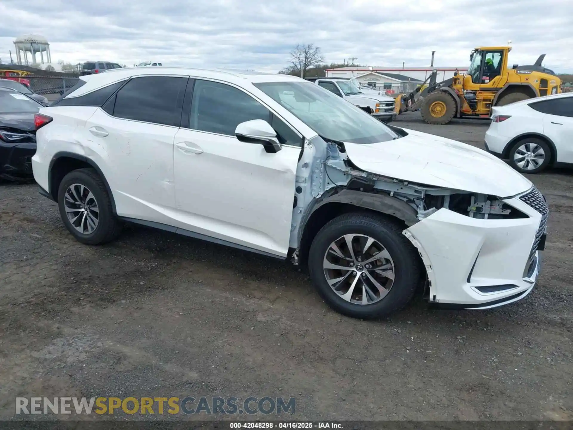 1 Photograph of a damaged car JTJHZMDA7M2051246 LEXUS RX 350 2021