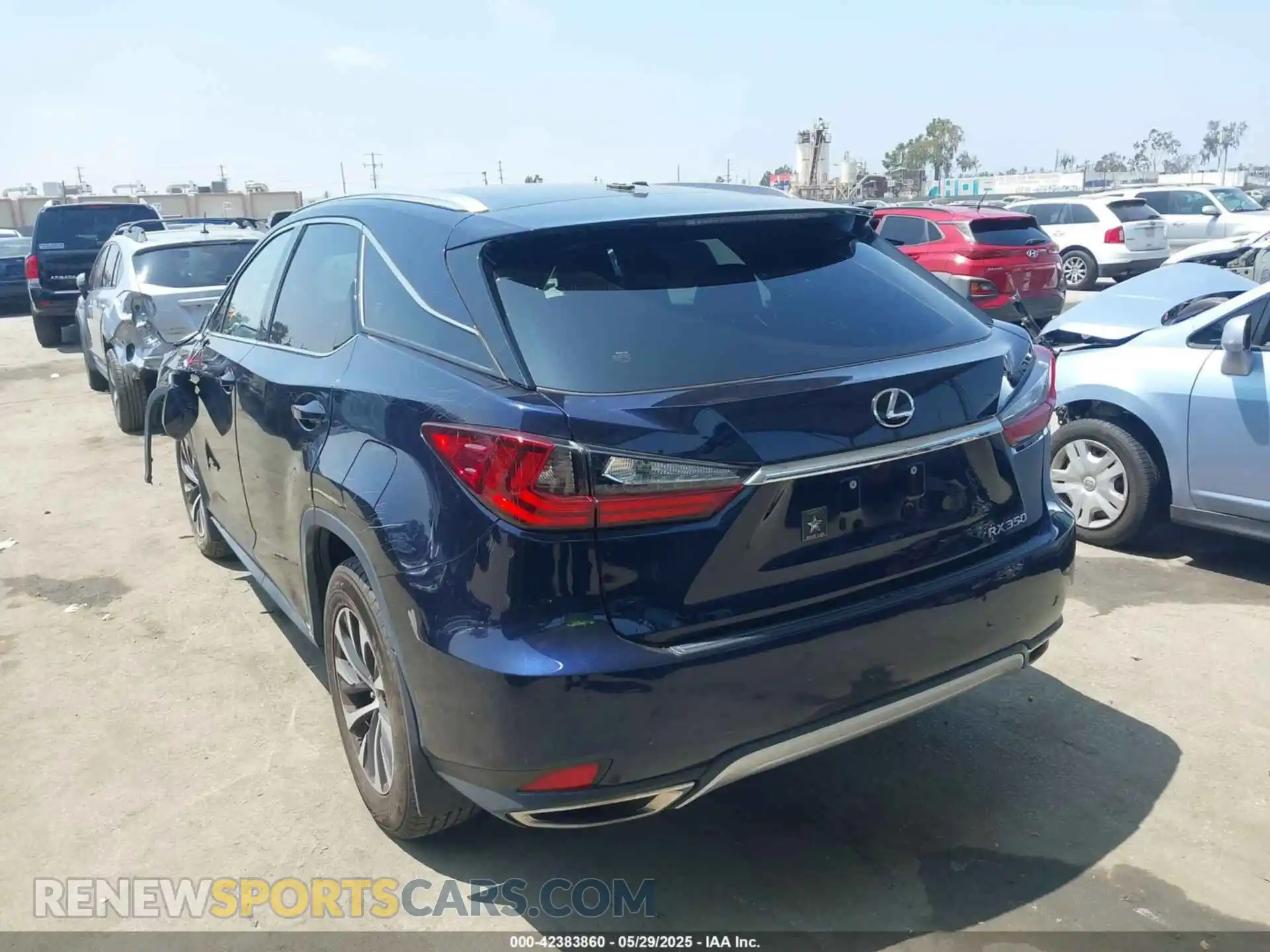 3 Photograph of a damaged car JTJHZMDA9M2053659 LEXUS RX 350 2021