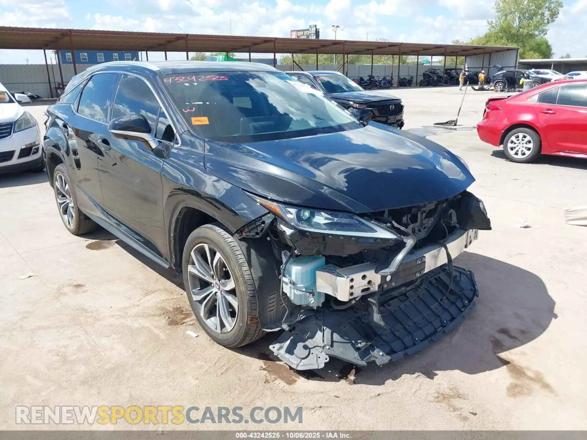 1 Photograph of a damaged car 2T2HZMAA5NC229886 LEXUS RX 350 2022