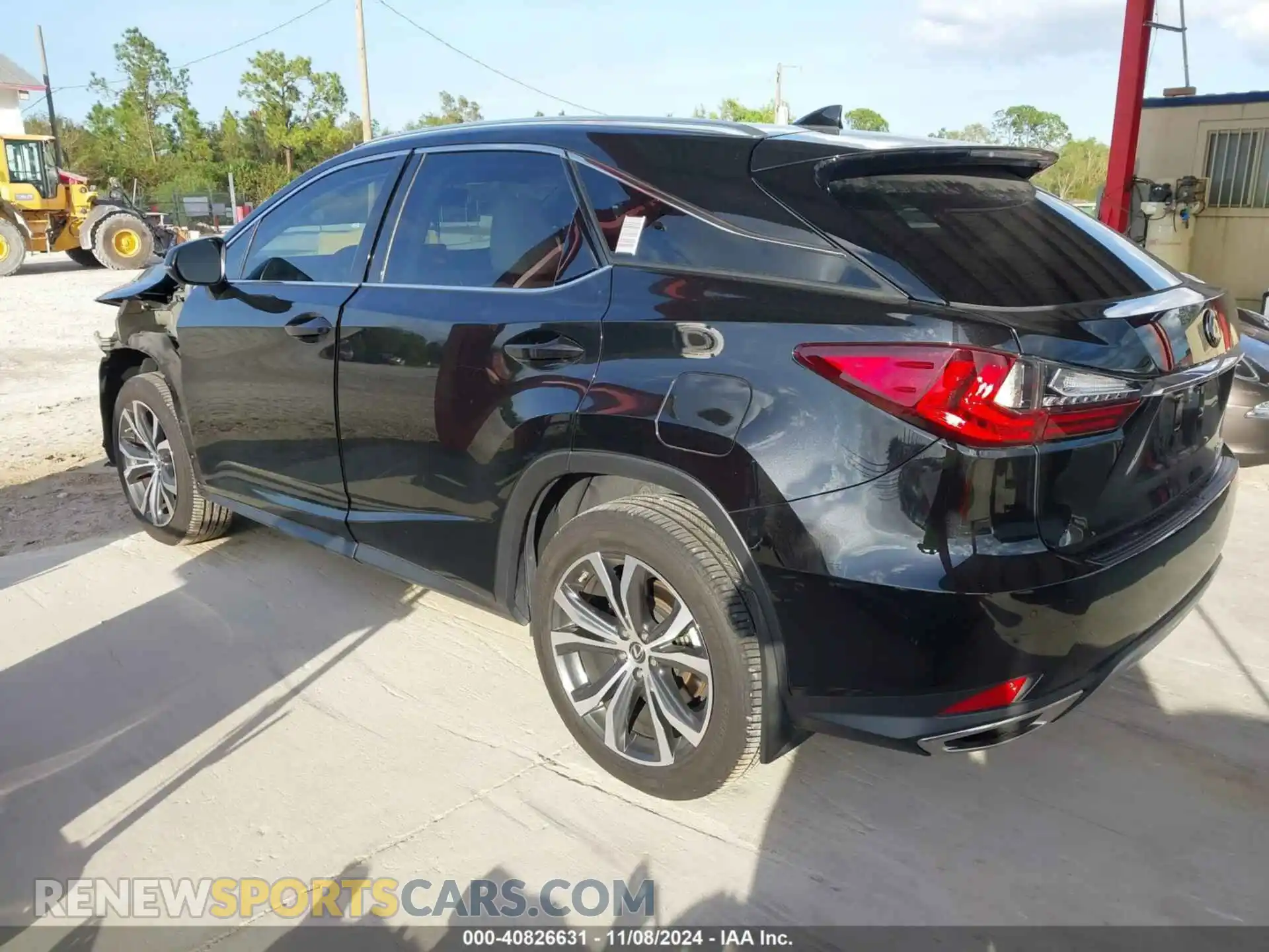 3 Фотография поврежденного автомобиля 2T2HZMAA8NC254636 LEXUS RX 350 2022