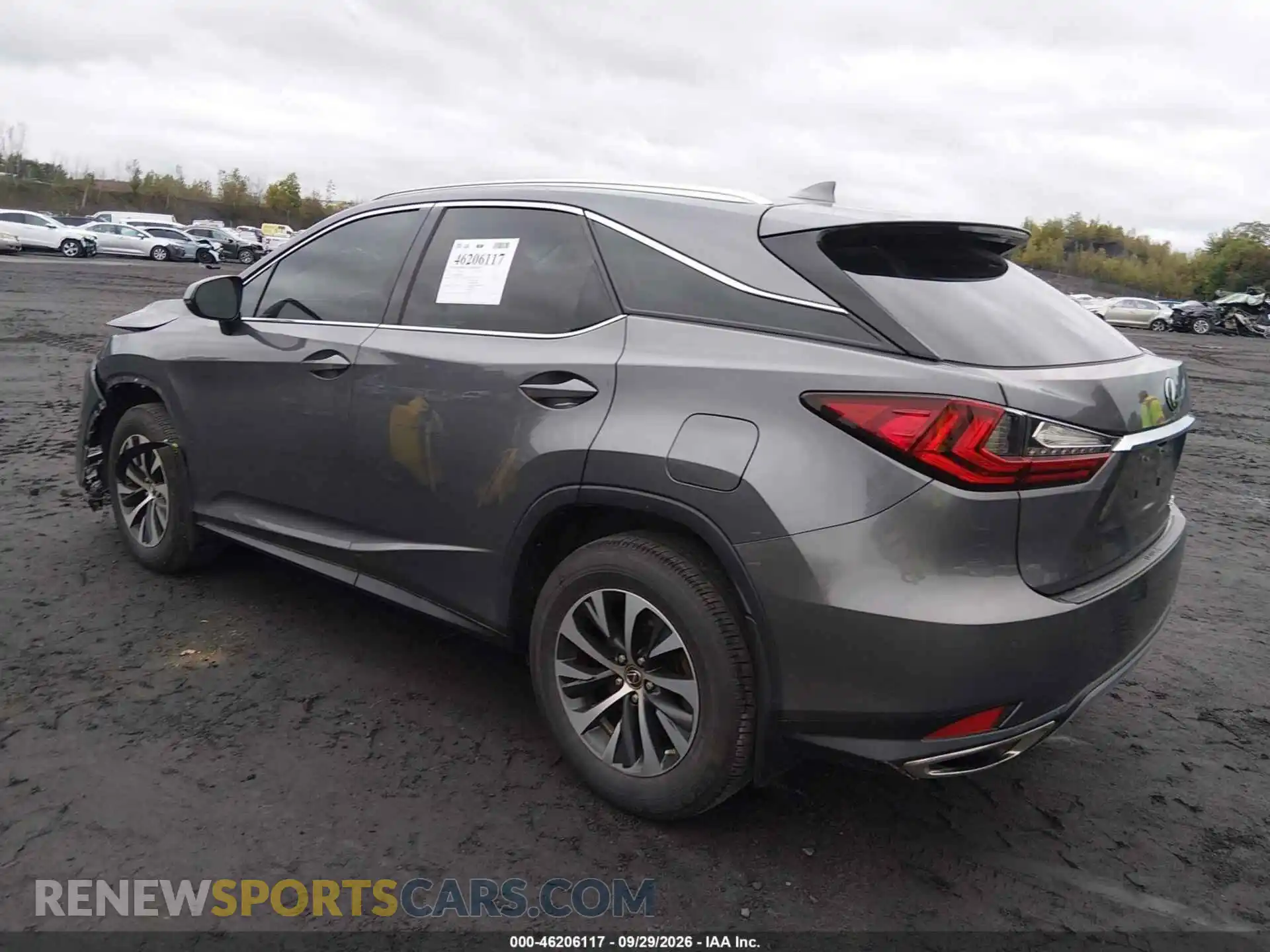 3 fotografías del automóvil dañado 2T2HZMDA2NC315524 LEXUS RX 350 2022