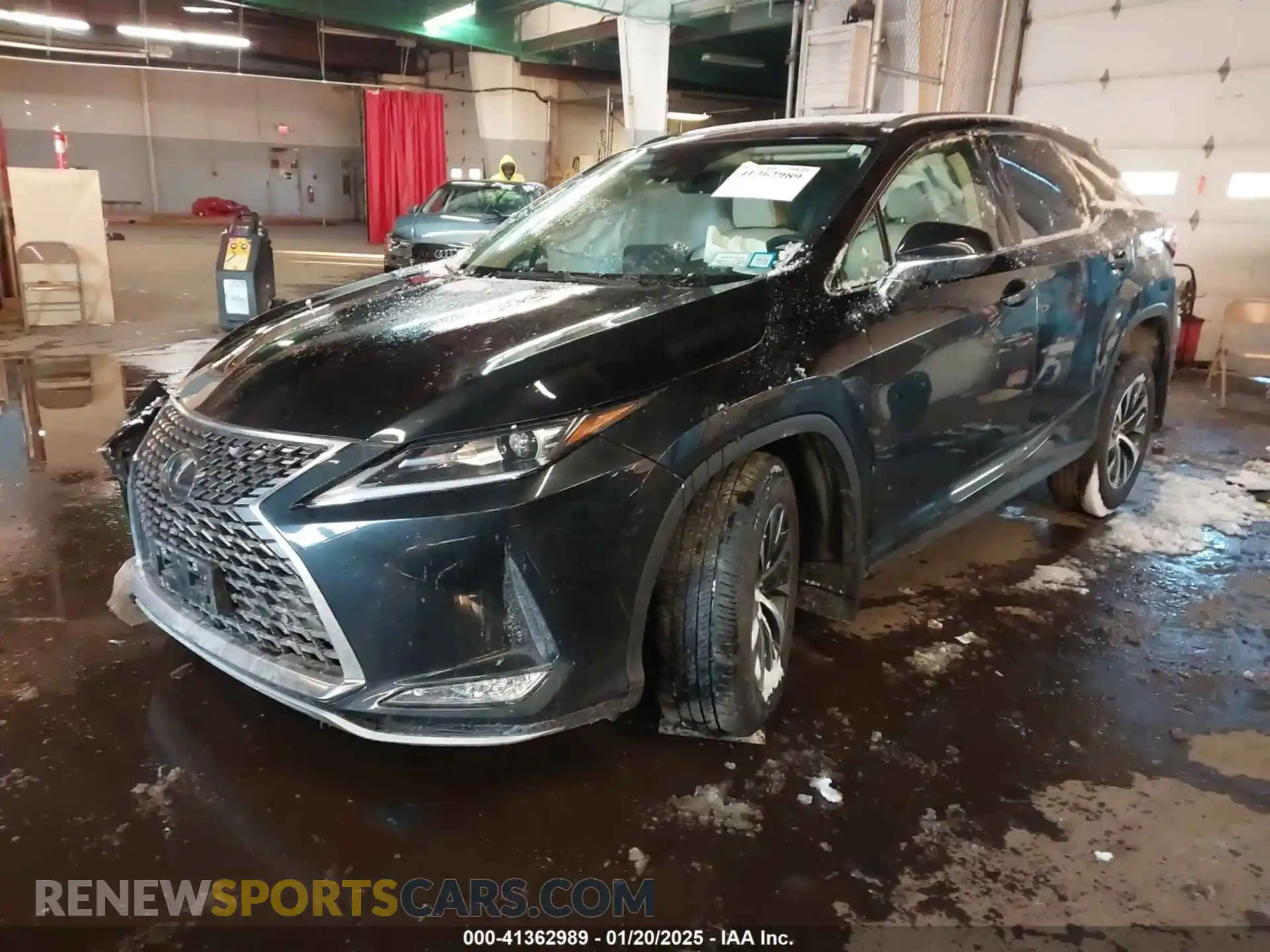 2 Photograph of a damaged car 2T2HZMDA3NC352906 LEXUS RX 350 2022