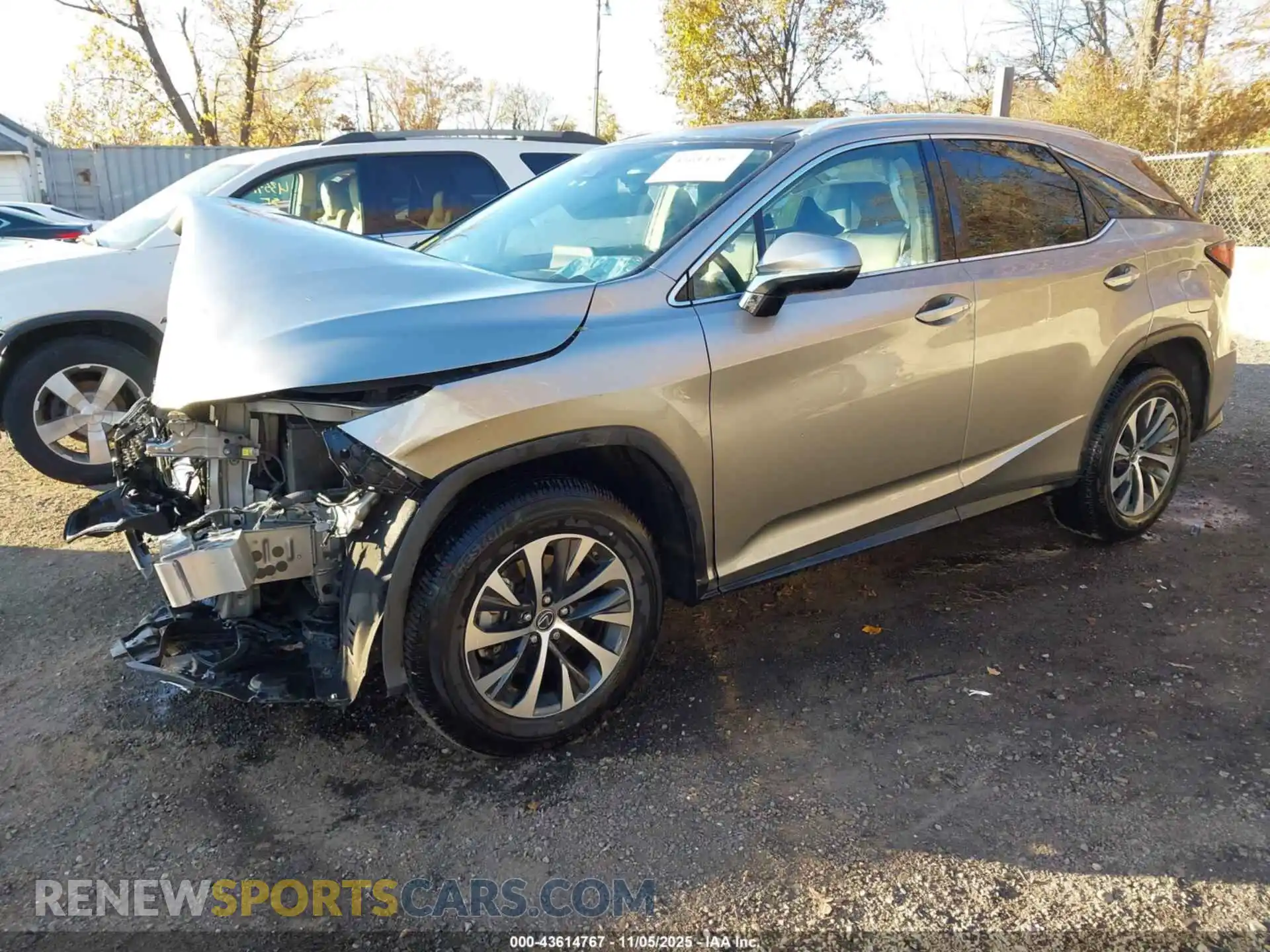 2 Photograph of a damaged car 2T2HZMDA4NC360352 LEXUS RX 350 2022