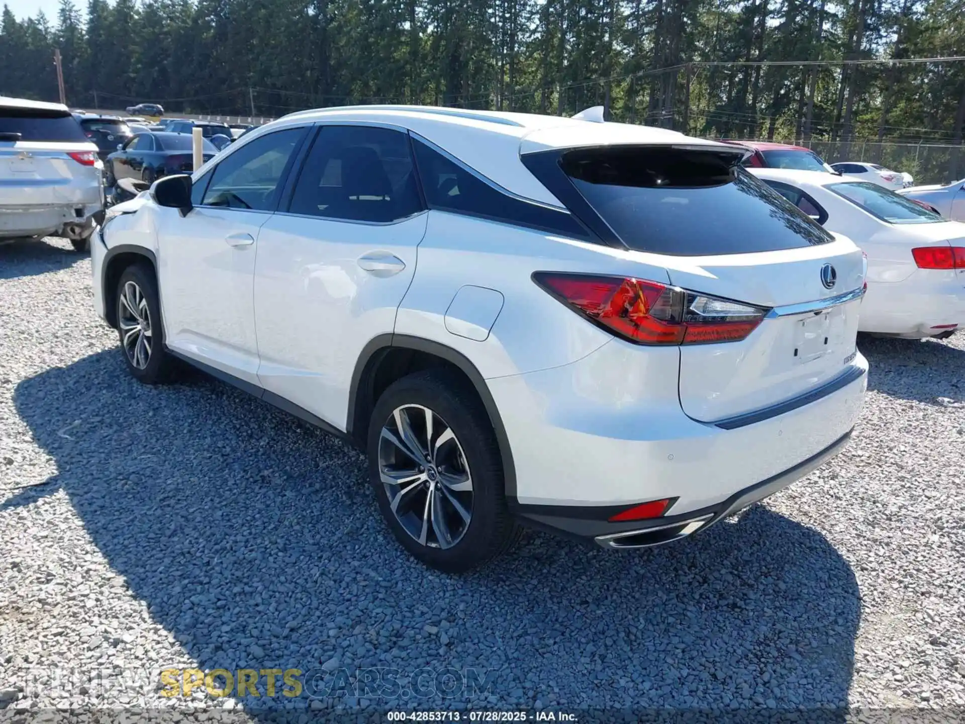 3 Photograph of a damaged car 2T2HZMDA8NC321635 LEXUS RX 350 2022