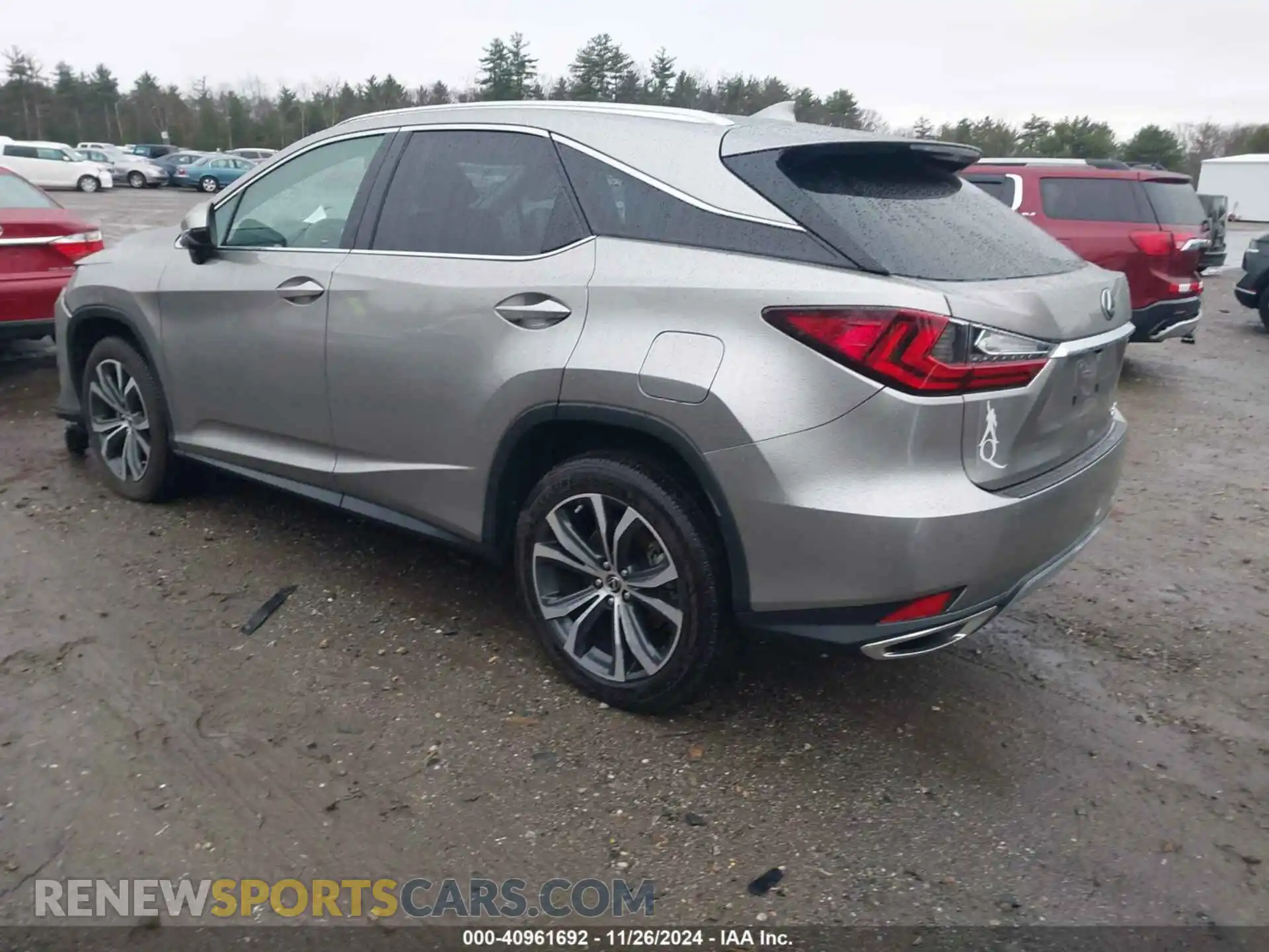 3 fotografías del automóvil dañado 2T2HZMDA8NC361925 LEXUS RX 350 2022