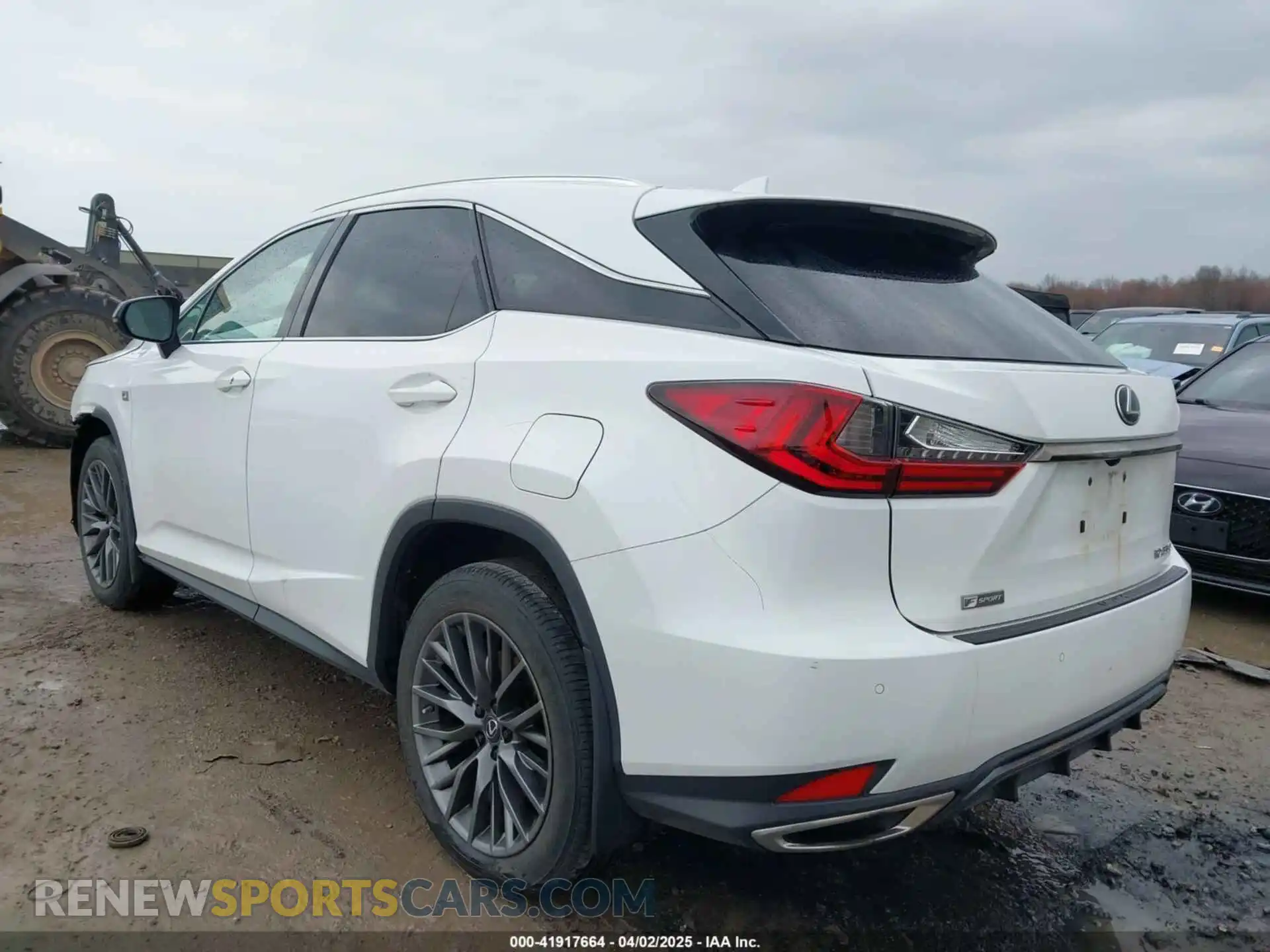 3 Фотография поврежденного автомобиля 2T2SZMDA0NC313356 LEXUS RX 350 2022