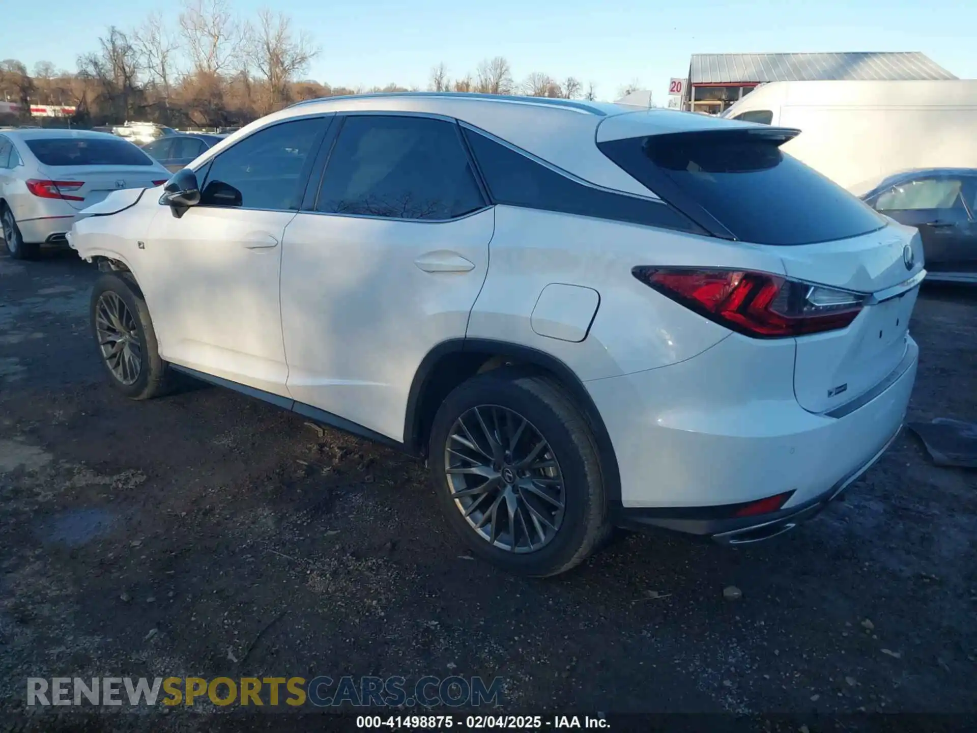 3 Photograph of a damaged car 2T2SZMDA2NC309843 LEXUS RX 350 2022