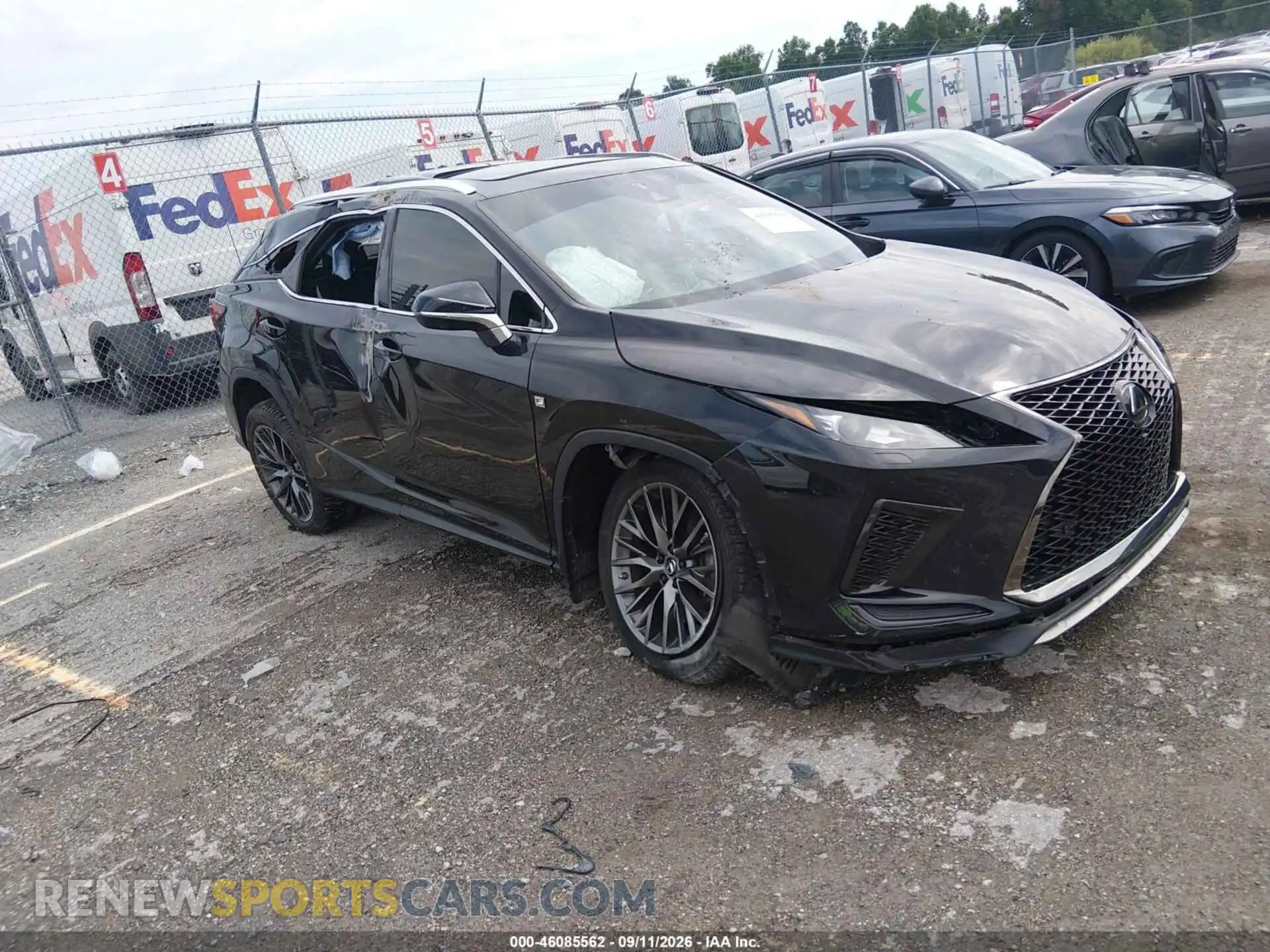 1 Фотография поврежденного автомобиля 2T2SZMDA6NC363646 LEXUS RX 350 2022