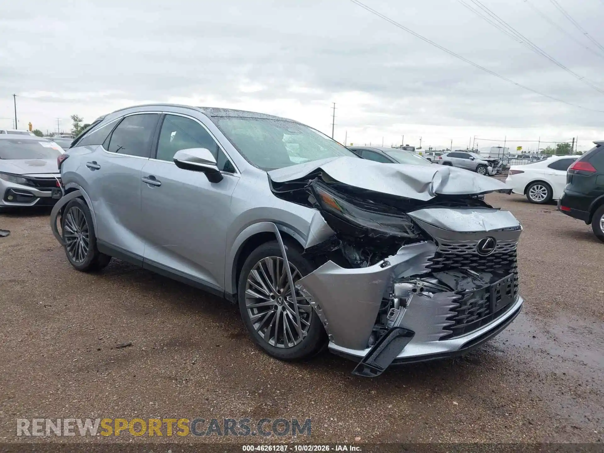 1 Photograph of a damaged car 2T2BAMBA1PC001513 LEXUS RX 350 2023