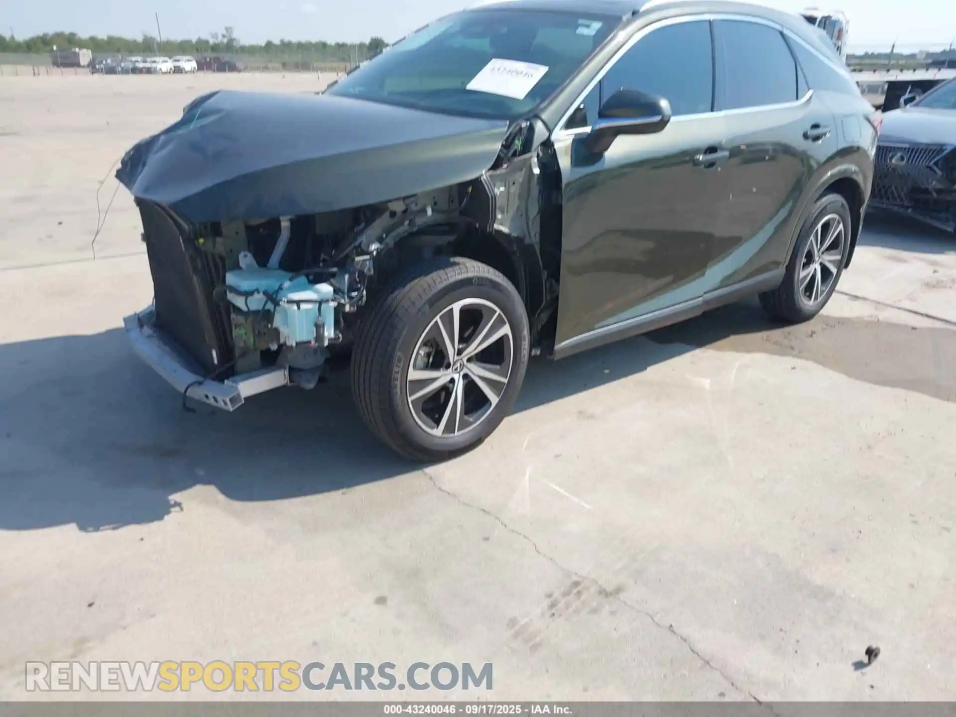 2 Photograph of a damaged car 2T2BAMBA4PC019441 LEXUS RX 350 2023