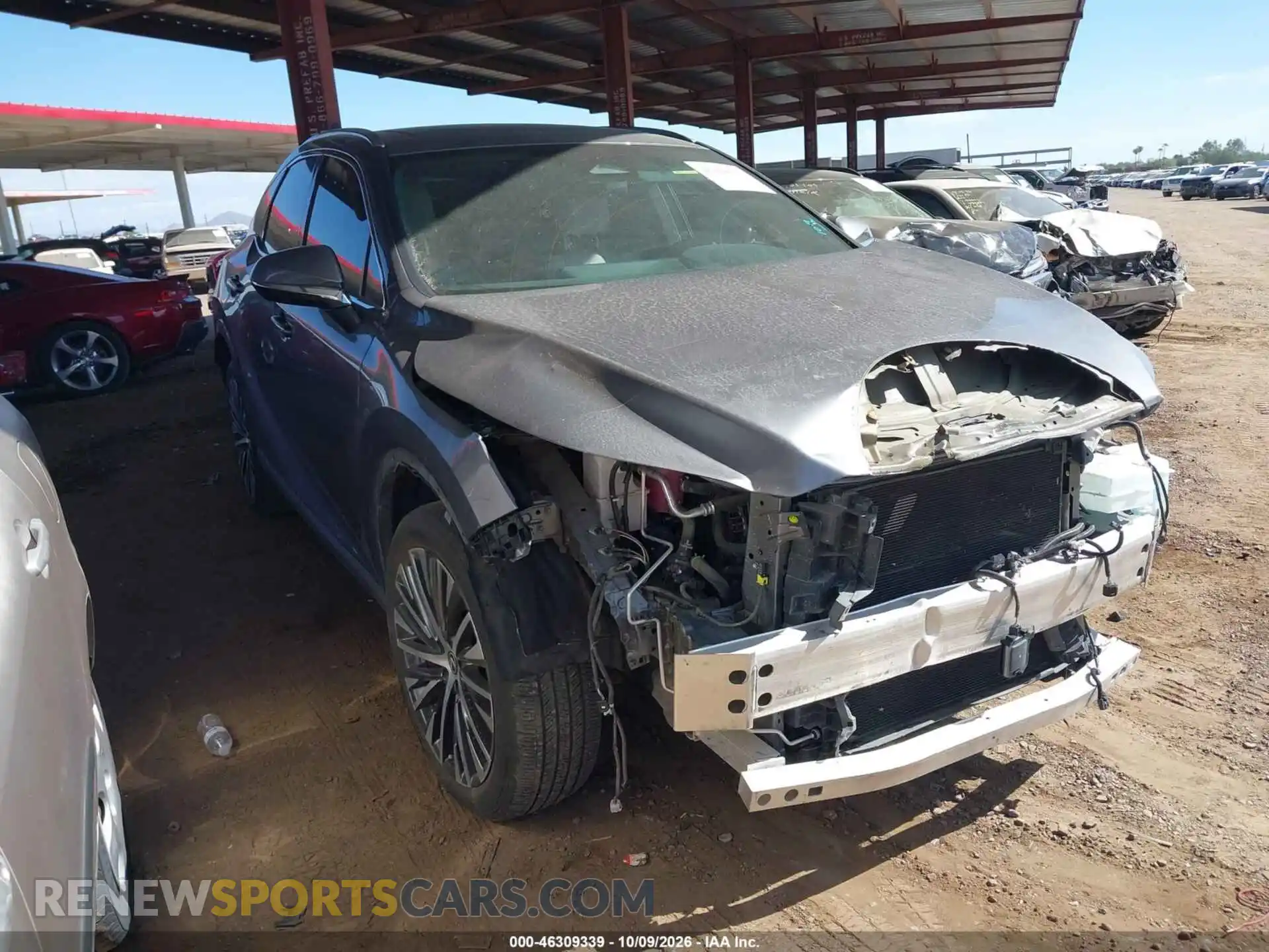 1 Photograph of a damaged car 2T2BAMBA5PC001935 LEXUS RX 350 2023