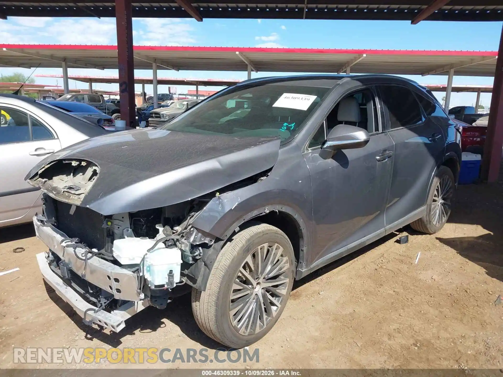2 Photograph of a damaged car 2T2BAMBA5PC001935 LEXUS RX 350 2023