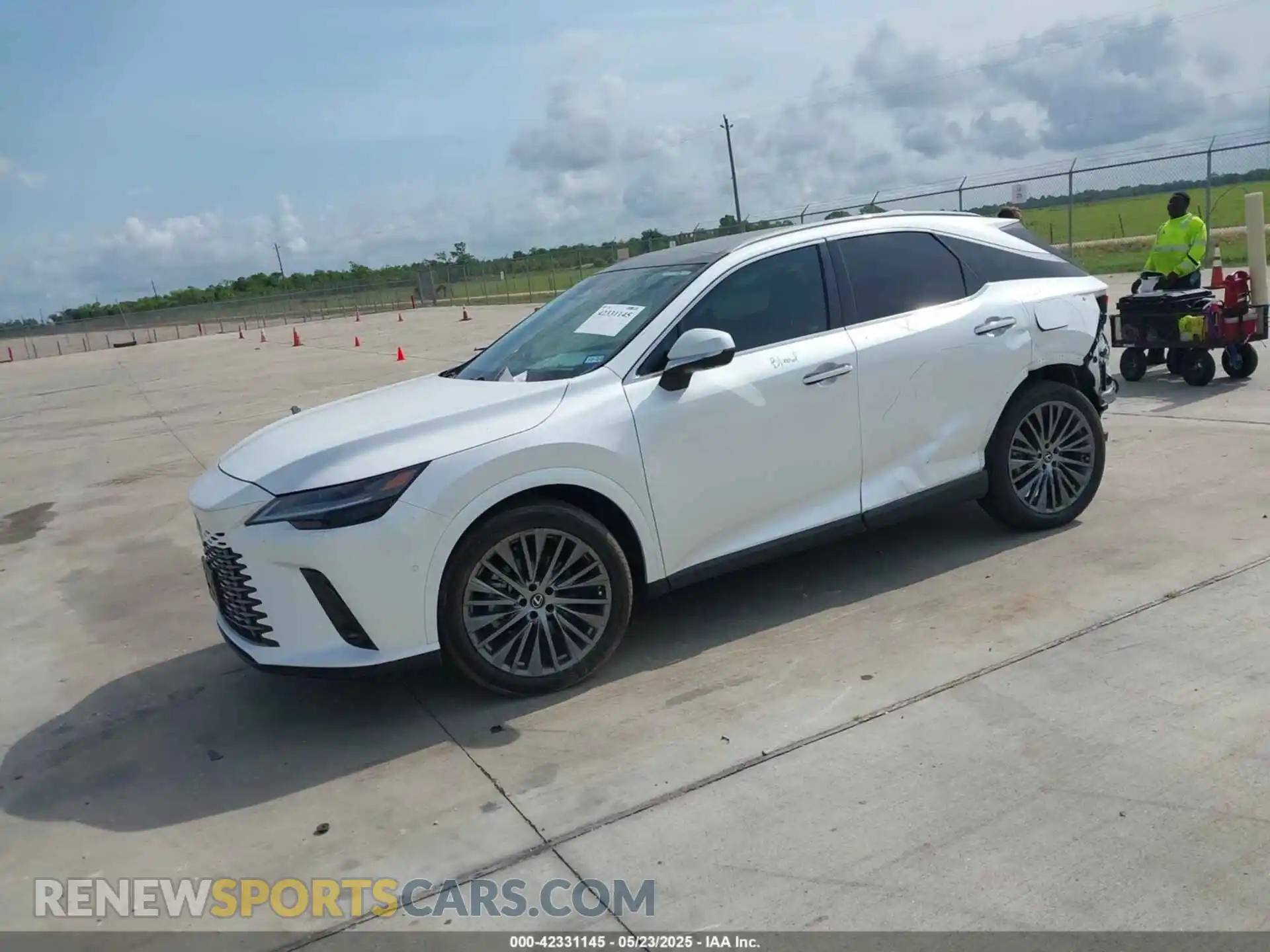 2 Photograph of a damaged car 2T2BAMBA5PC003698 LEXUS RX 350 2023