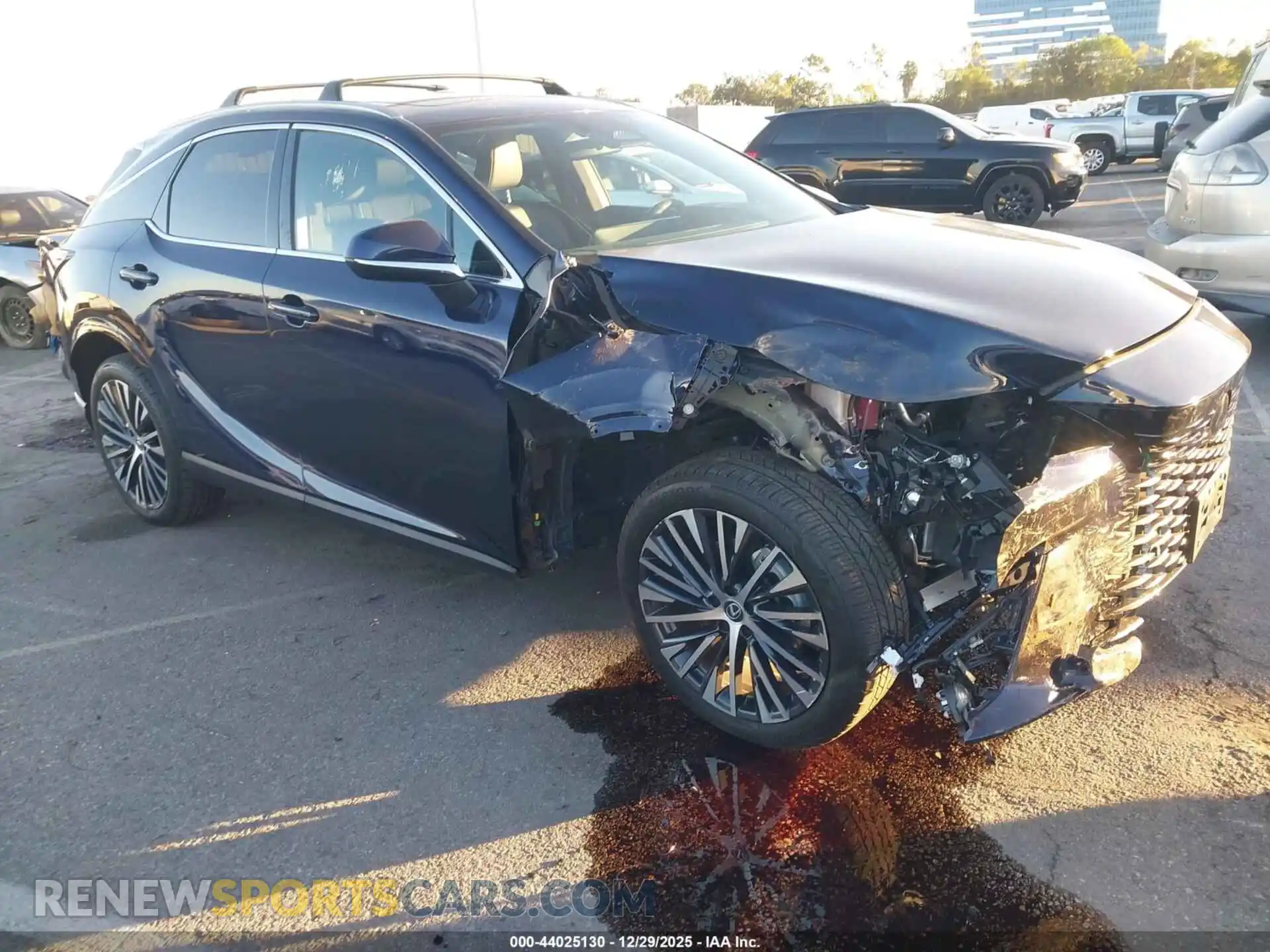 1 Photograph of a damaged car 2T2BAMBA5PC007380 LEXUS RX 350 2023
