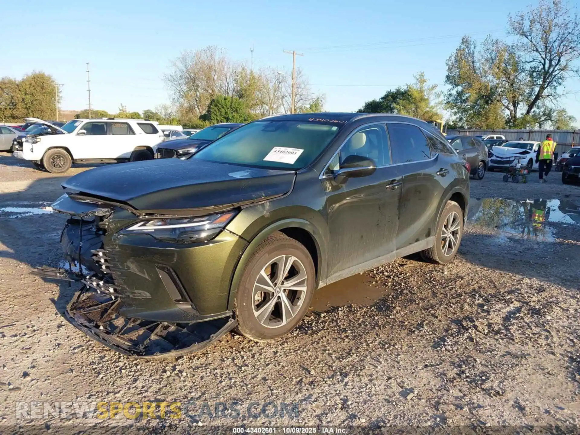 2 Photograph of a damaged car 2T2BAMBA7PC001368 LEXUS RX 350 2023